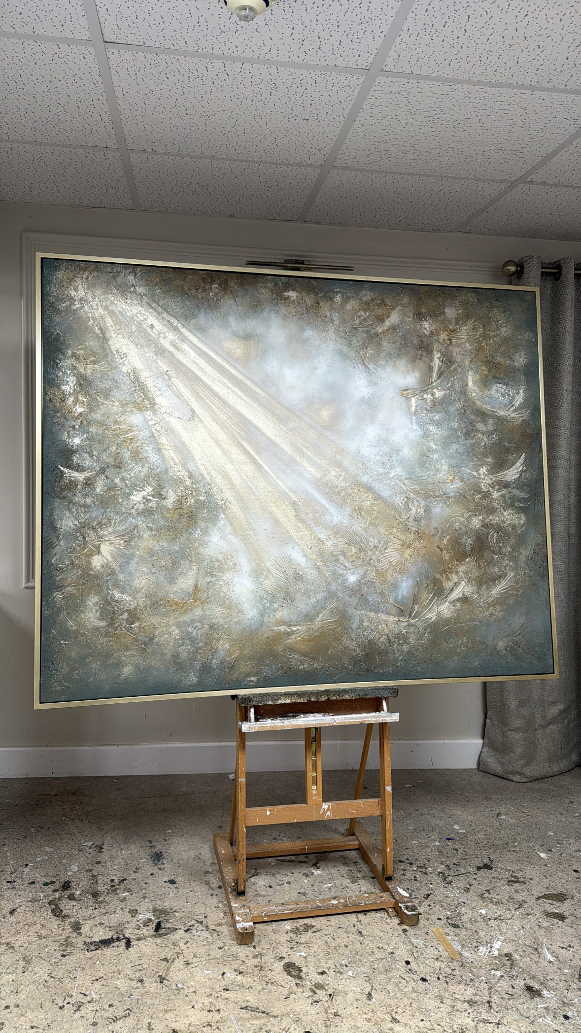 “Realm VII - The Ascent" Original Artwork On Canvas 120x150cm