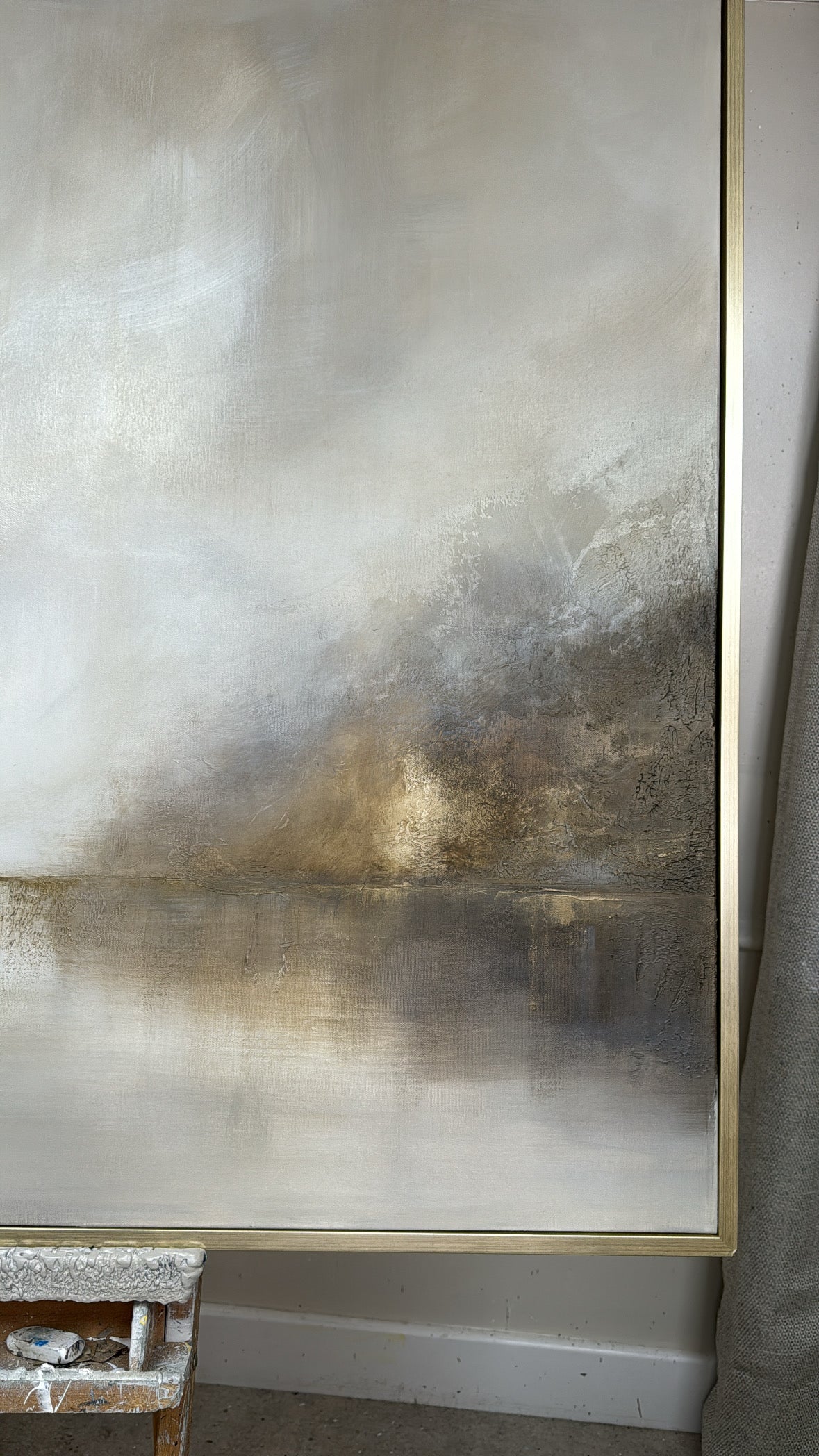 “Even In Darkness There Is Light ll" Original Artwork On Canvas 100x120cm