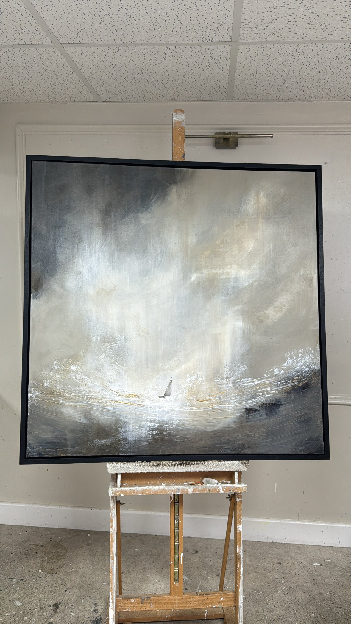 “Dance With The Waves ll" Original Artwork On Canvas 100x100cm