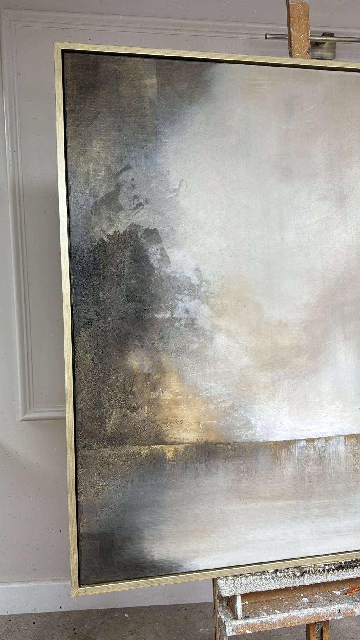 “Even In Darkness There Is Light" Original Artwork On Canvas 100x100cm