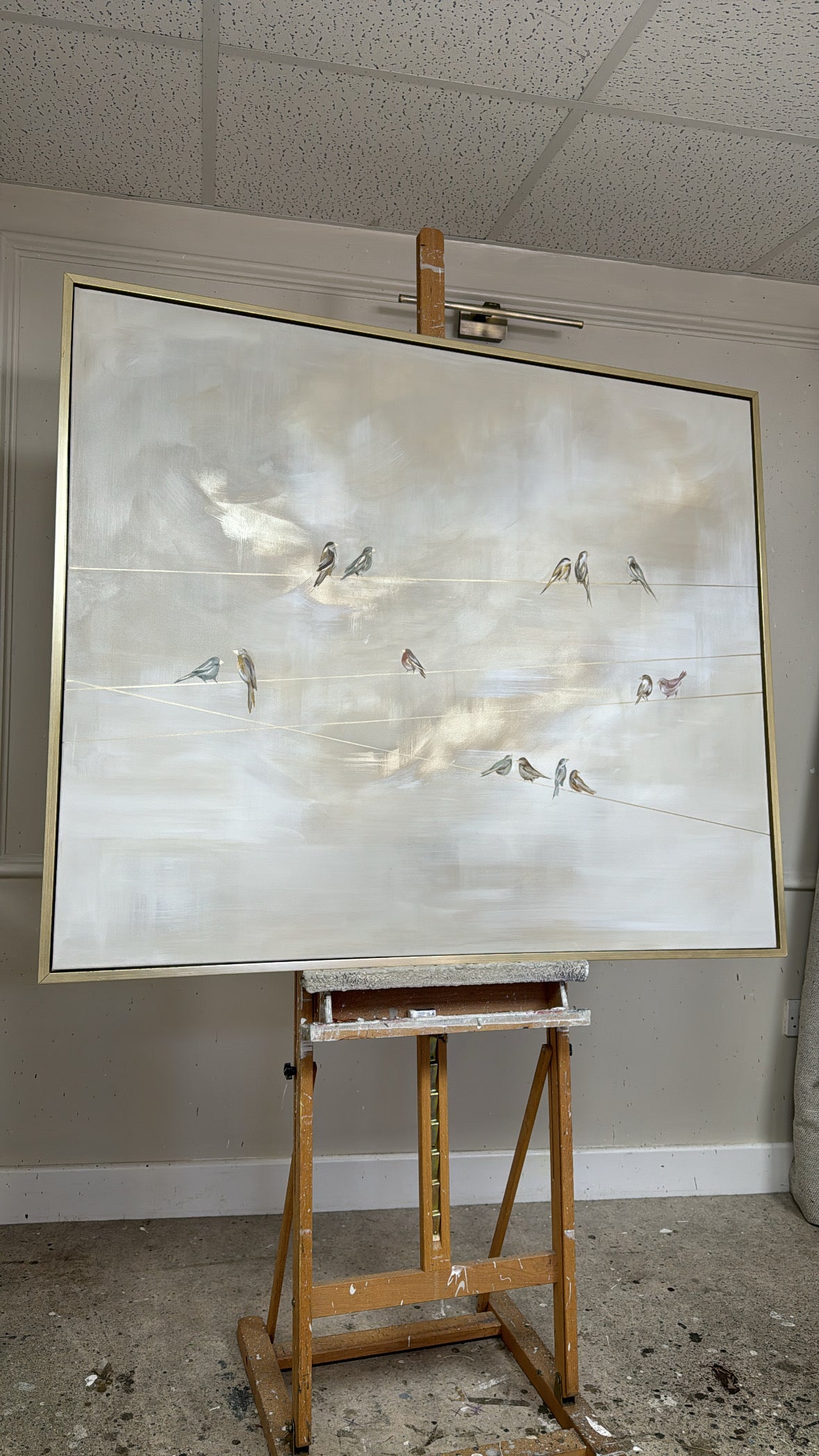 “Shared Skies" Original Artwork On Canvas 100x120cm