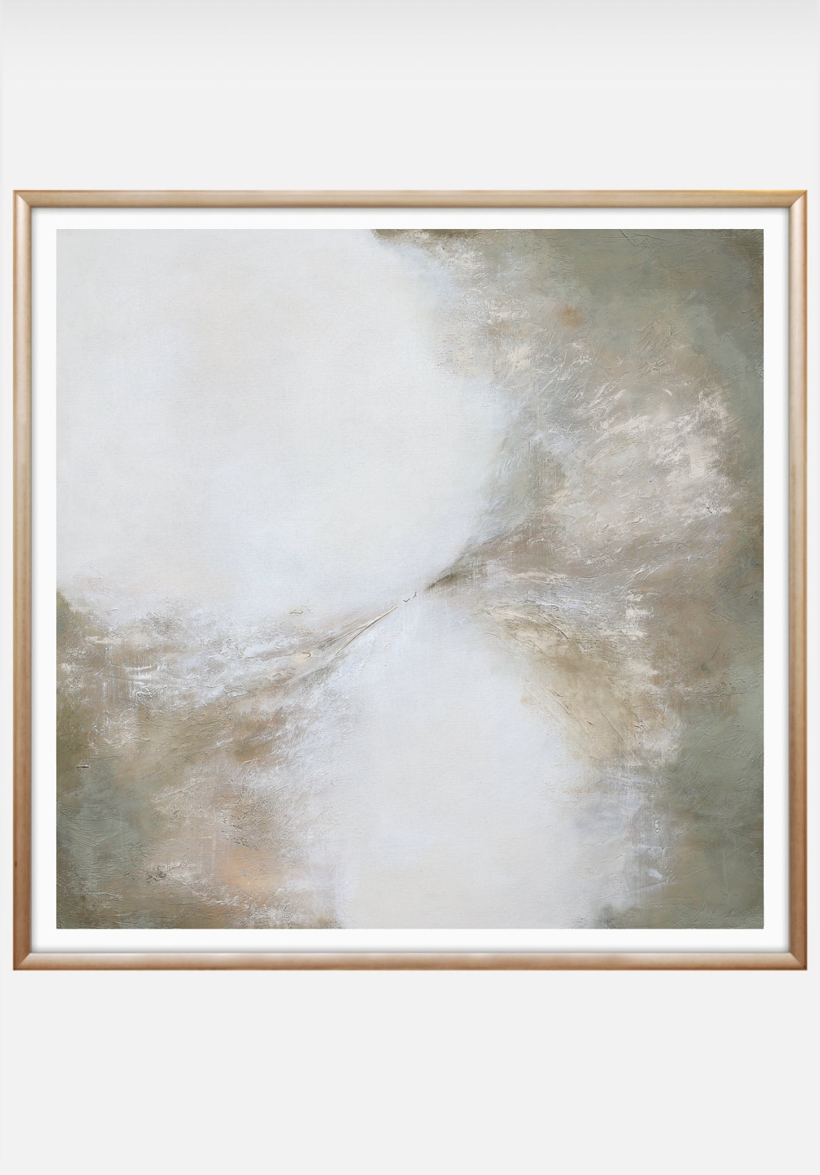 “Genesis (Kharki)" Fine Art Print - Square
