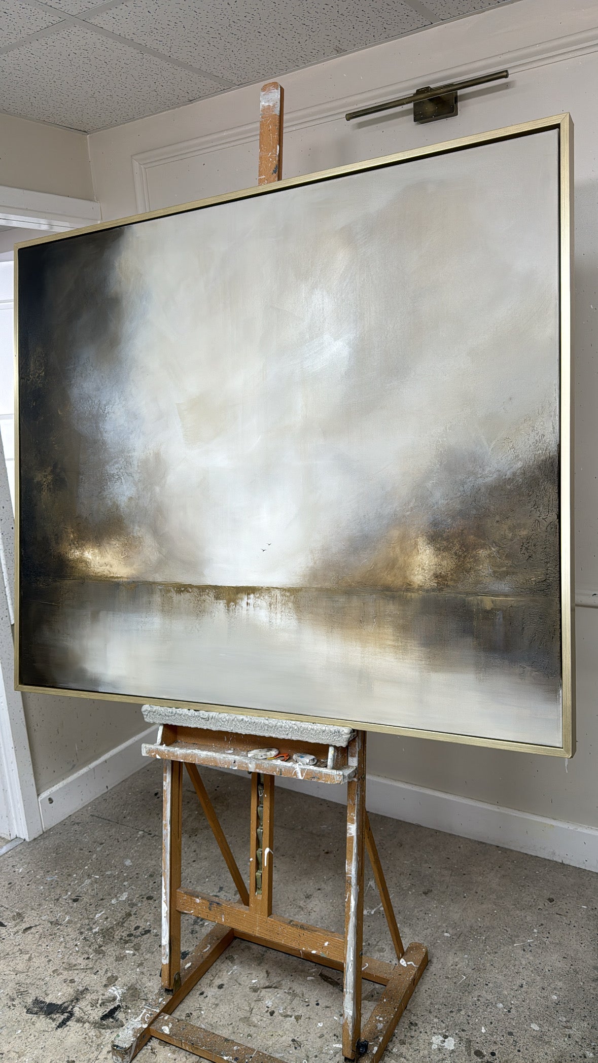“Even In Darkness There Is Light ll" Original Artwork On Canvas 100x120cm