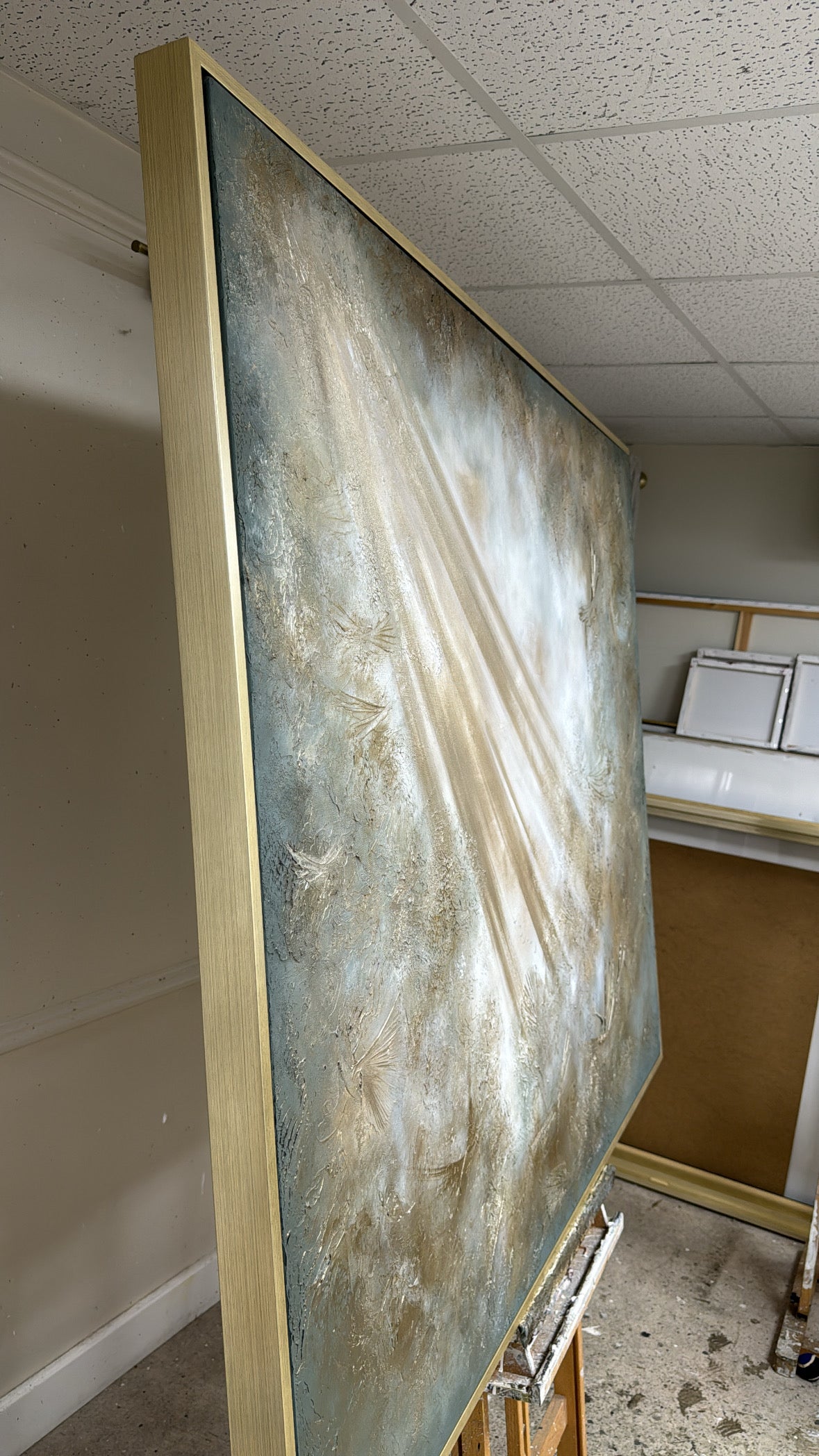 “Realm VII - The Ascent" Original Artwork On Canvas 120x150cm