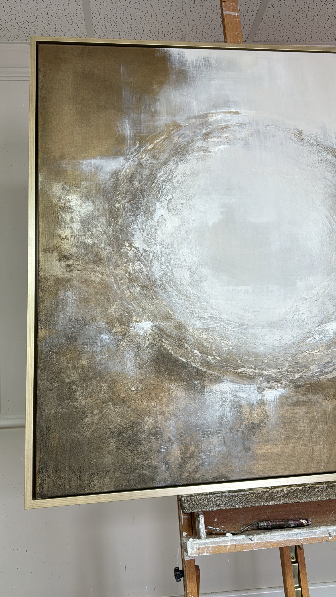 “What You Seek Is Seeking You " Original Artwork On Canvas 100x100cm