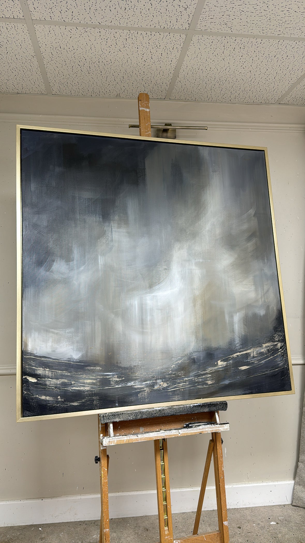 “The Soul of the Sea" Original Artwork On Canvas 100x100cm