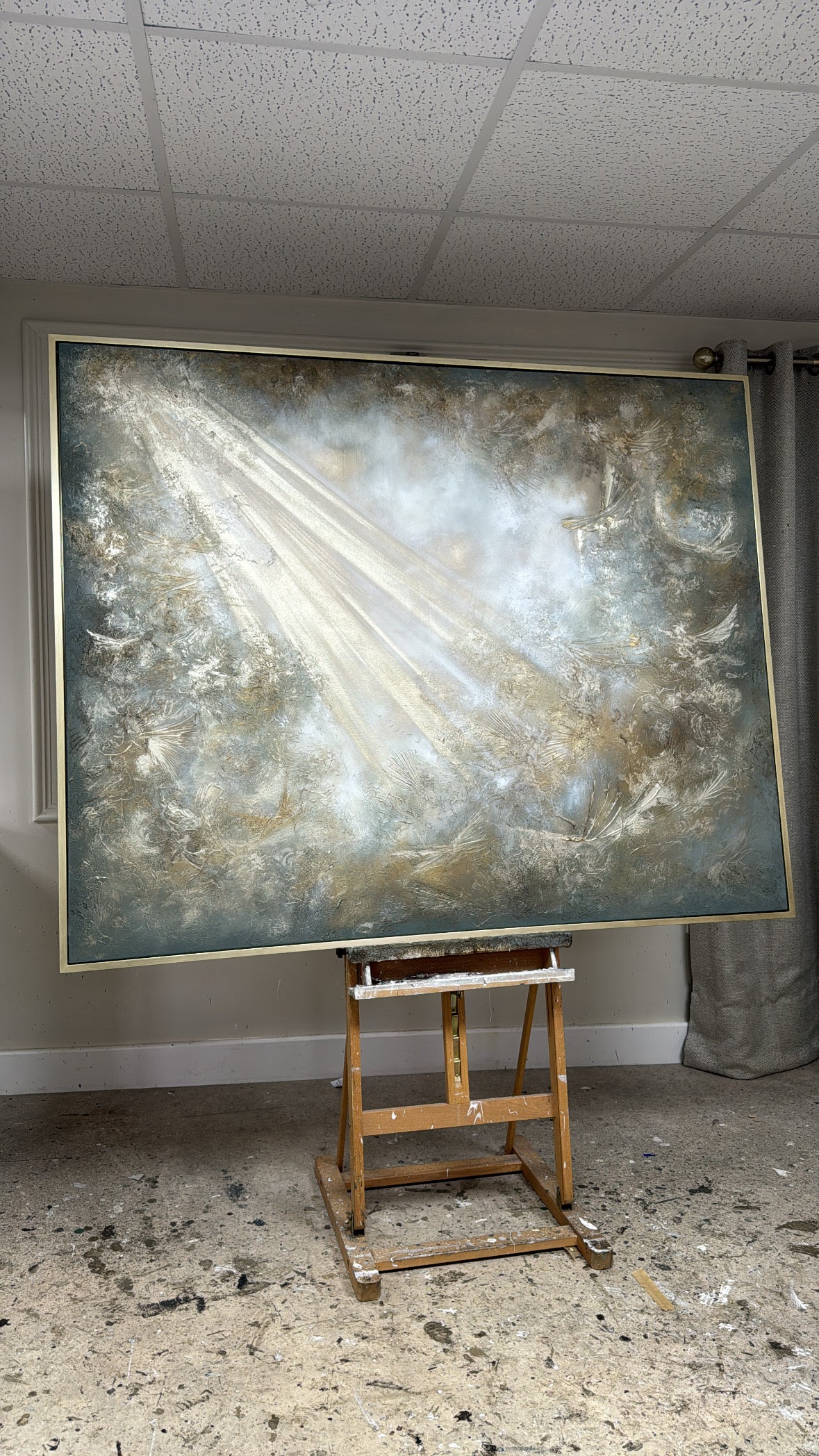 “Realm VII - The Ascent" Original Artwork On Canvas 120x150cm