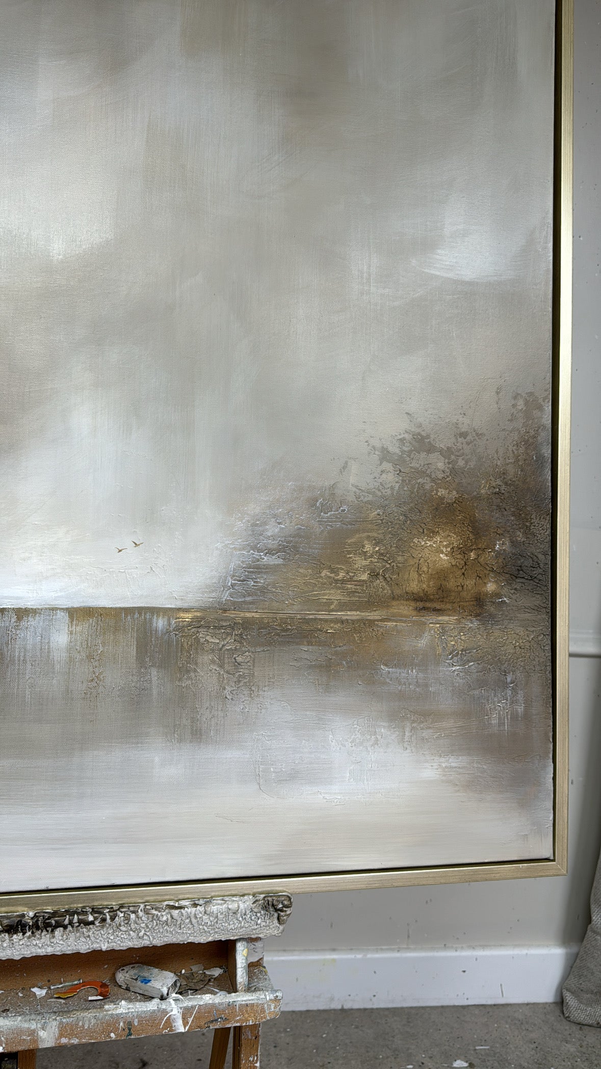 “Even In Darkness There Is Light" Original Artwork On Canvas 100x100cm