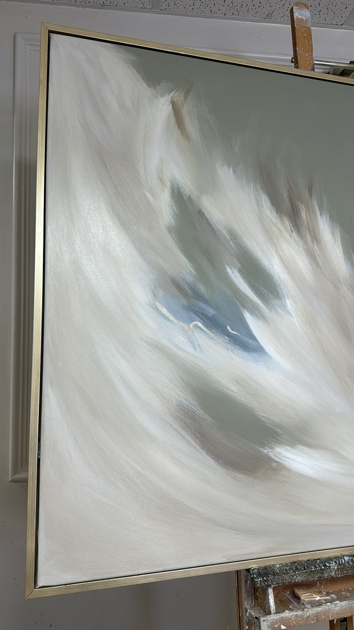"Pistachio ll" Original artwork on canvas 100x120cm