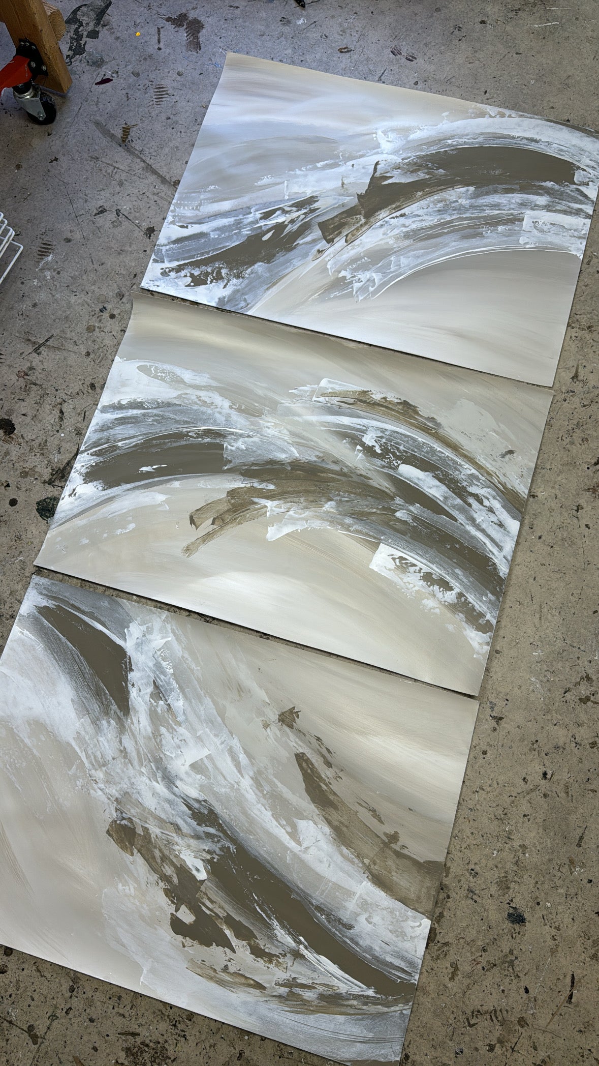 "Praline" - A1 Original artworks on paper