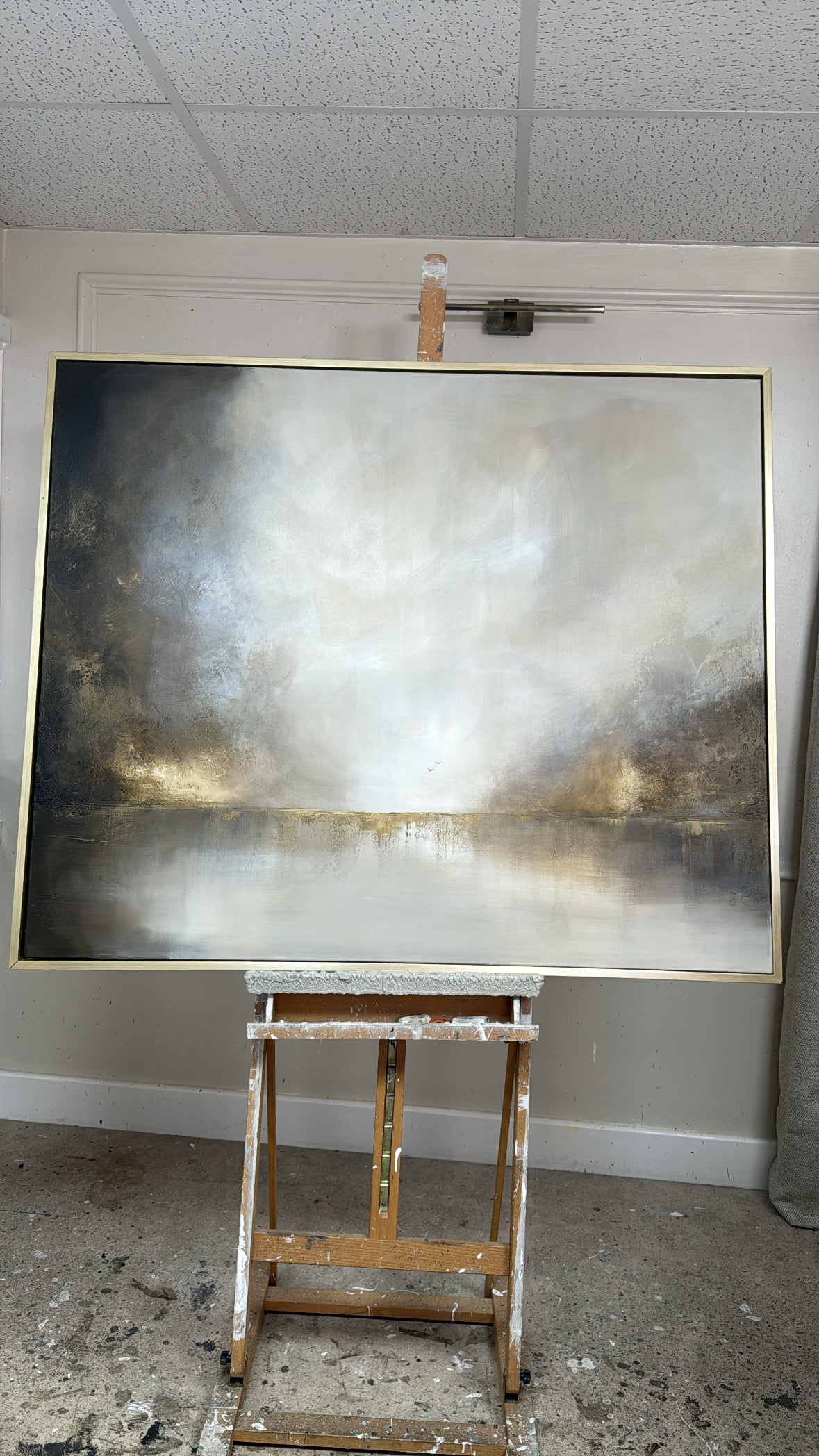 “Even In Darkness There Is Light ll" Original Artwork On Canvas 100x120cm