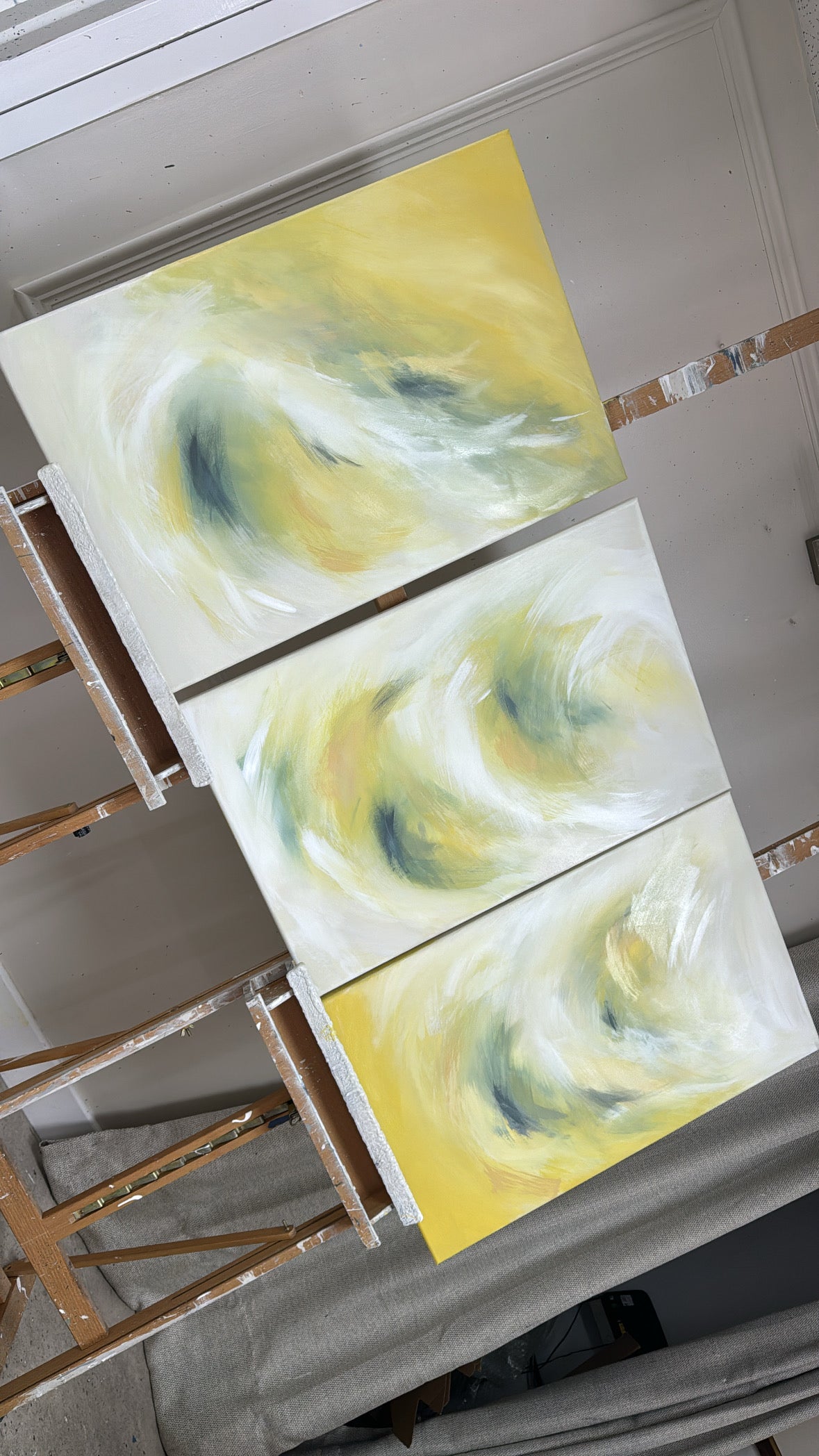 'Limoncello Trio' Original artwork on canvas