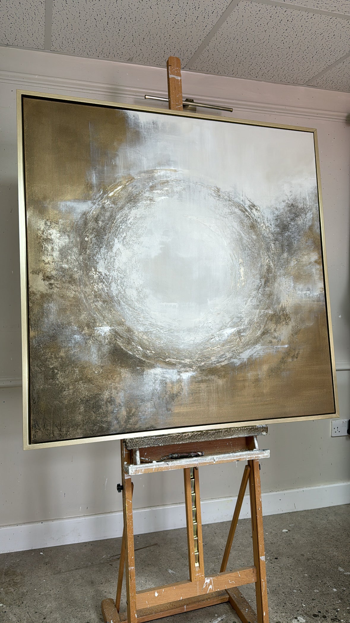 “What You Seek Is Seeking You " Original Artwork On Canvas 100x100cm