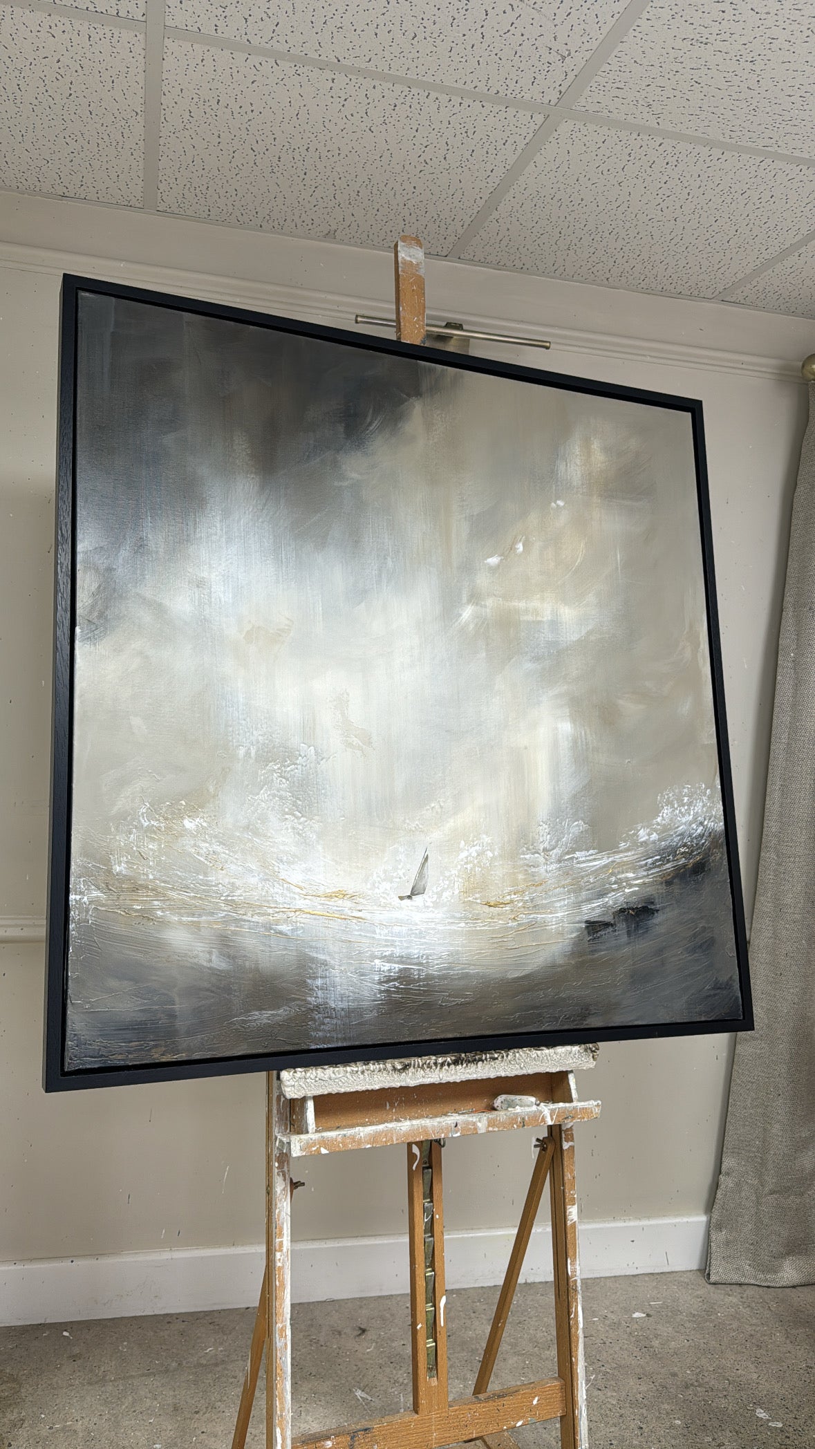 “Dance With The Waves ll" Original Artwork On Canvas 100x100cm