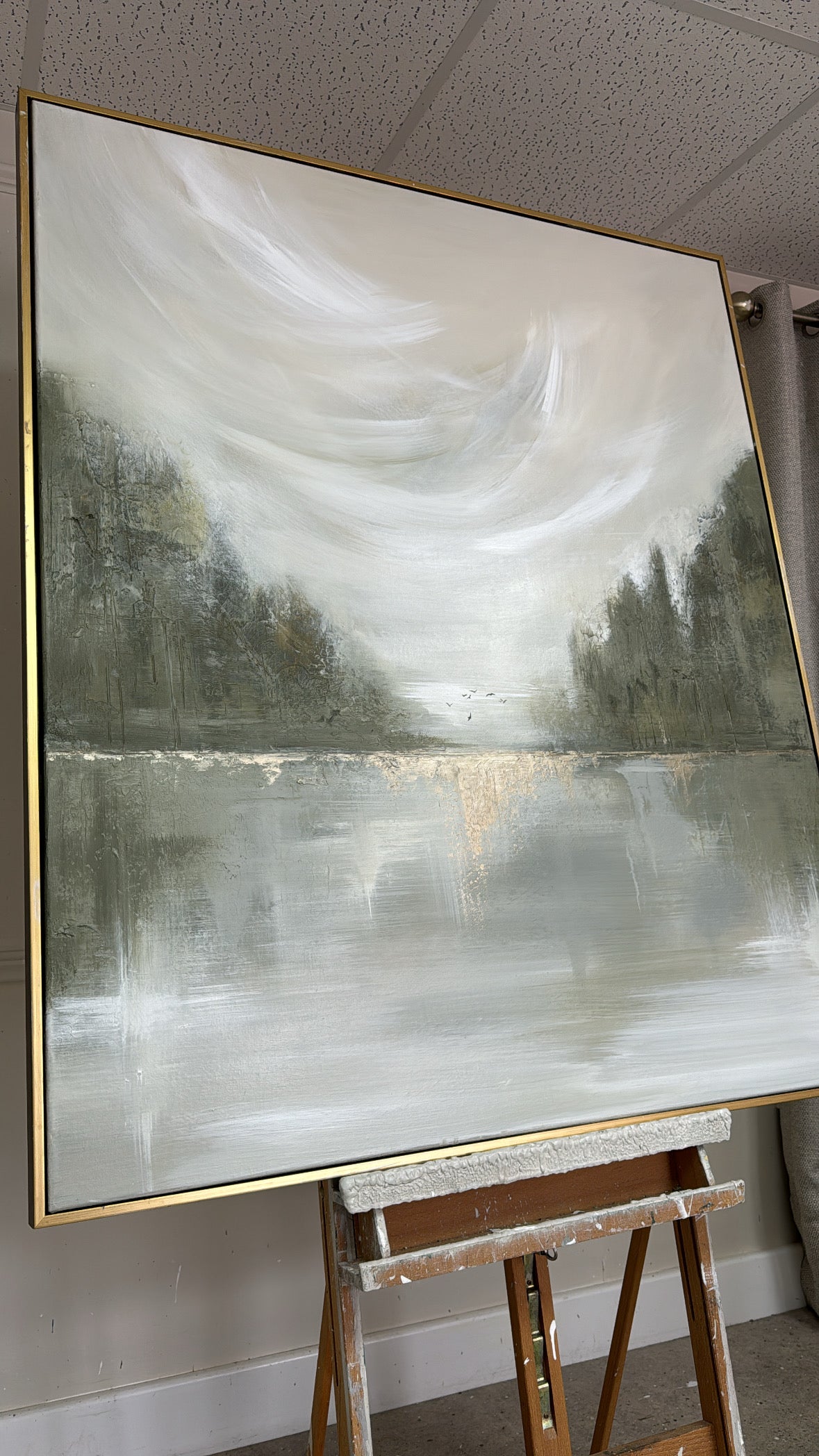 “Where the Crawdads Sing” (Portrait)- Original Artwork On Canvas - As Seen