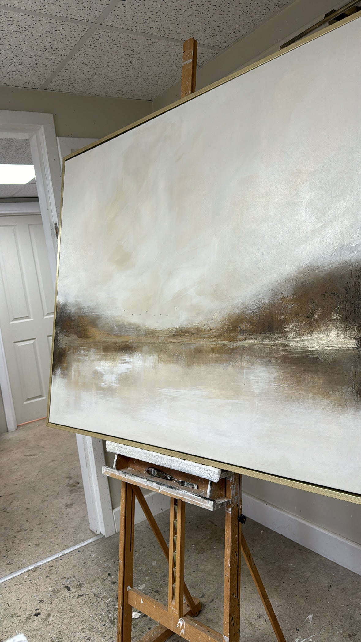 “Rising" Original Artwork On Canvas 120x100cm