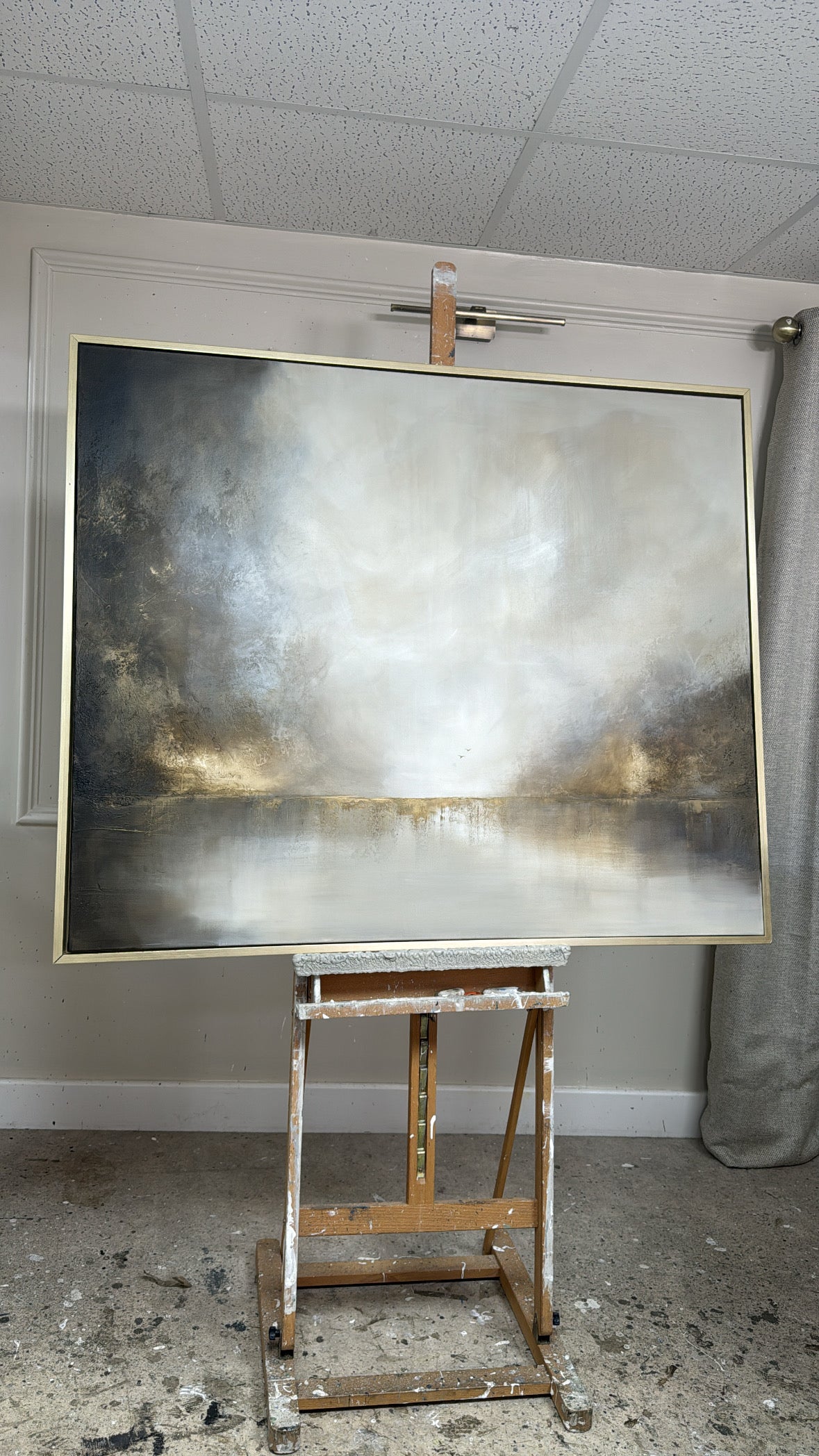 “Even In Darkness There Is Light ll" Original Artwork On Canvas 100x120cm