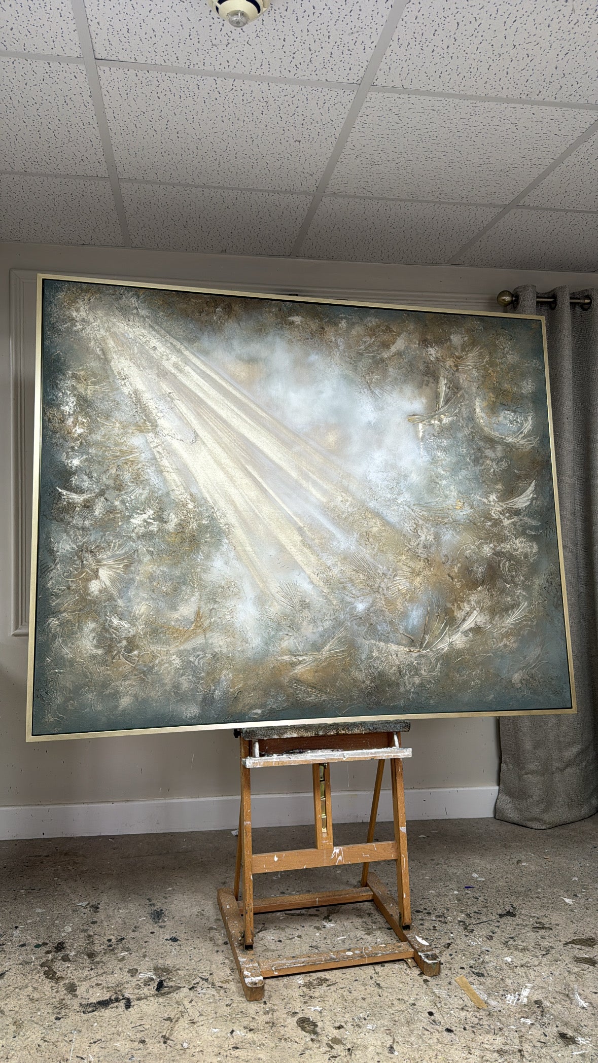 “Realm VII - The Ascent" Original Artwork On Canvas 120x150cm