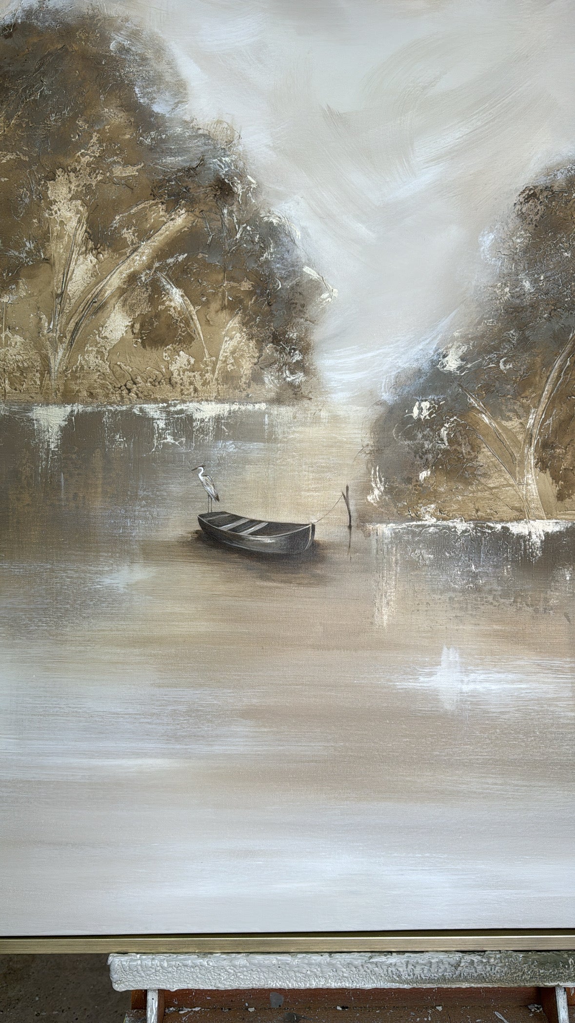 "Patience Is a Virtue" Original Artwork On Canvas 100x120cm