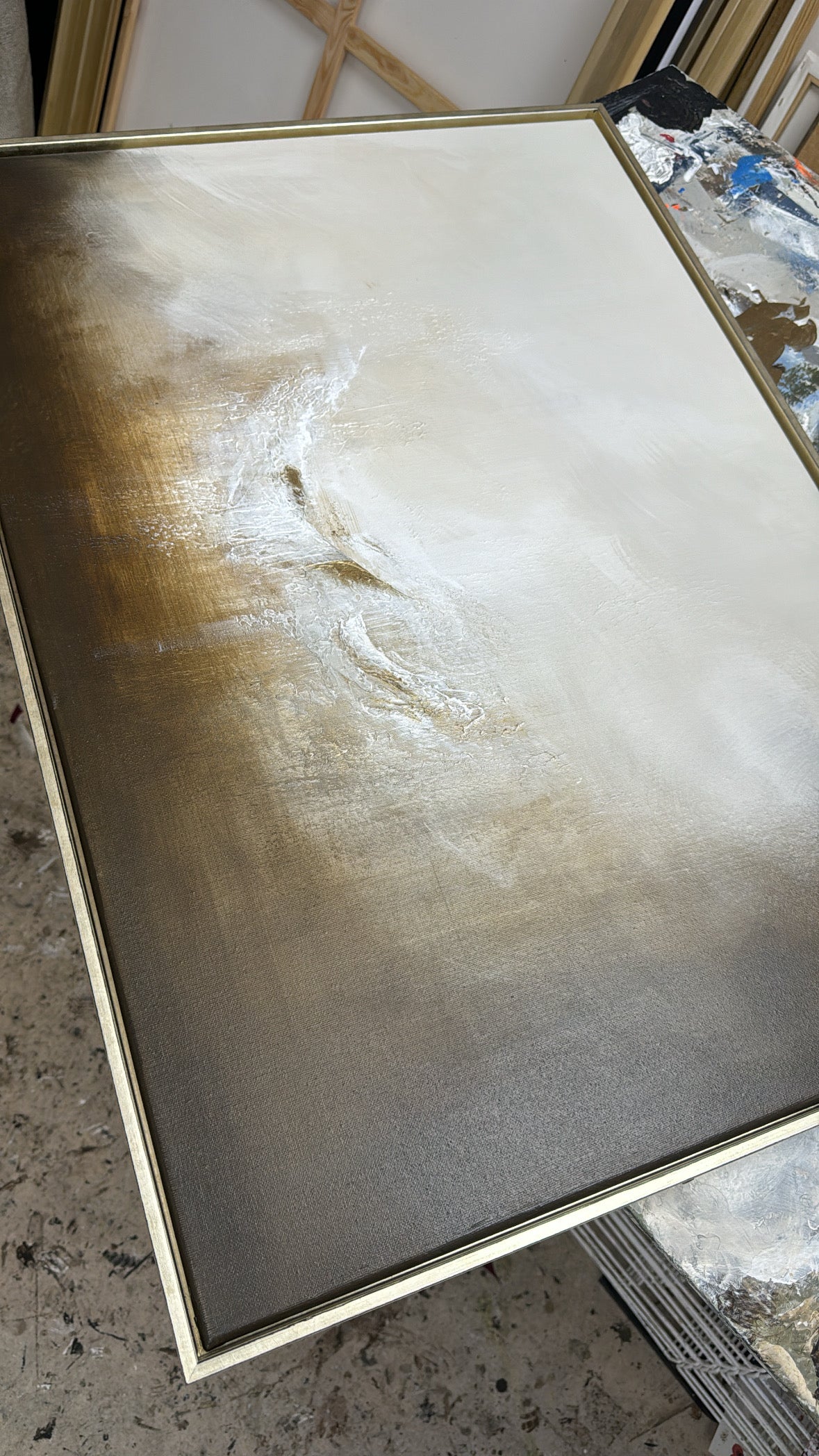 “Realm VI - The Messenger" Original Artwork On Canvas 84x59cm
