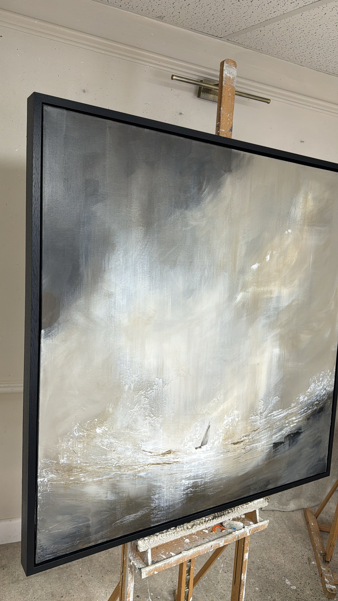“Dance With The Waves ll" Original Artwork On Canvas 100x100cm