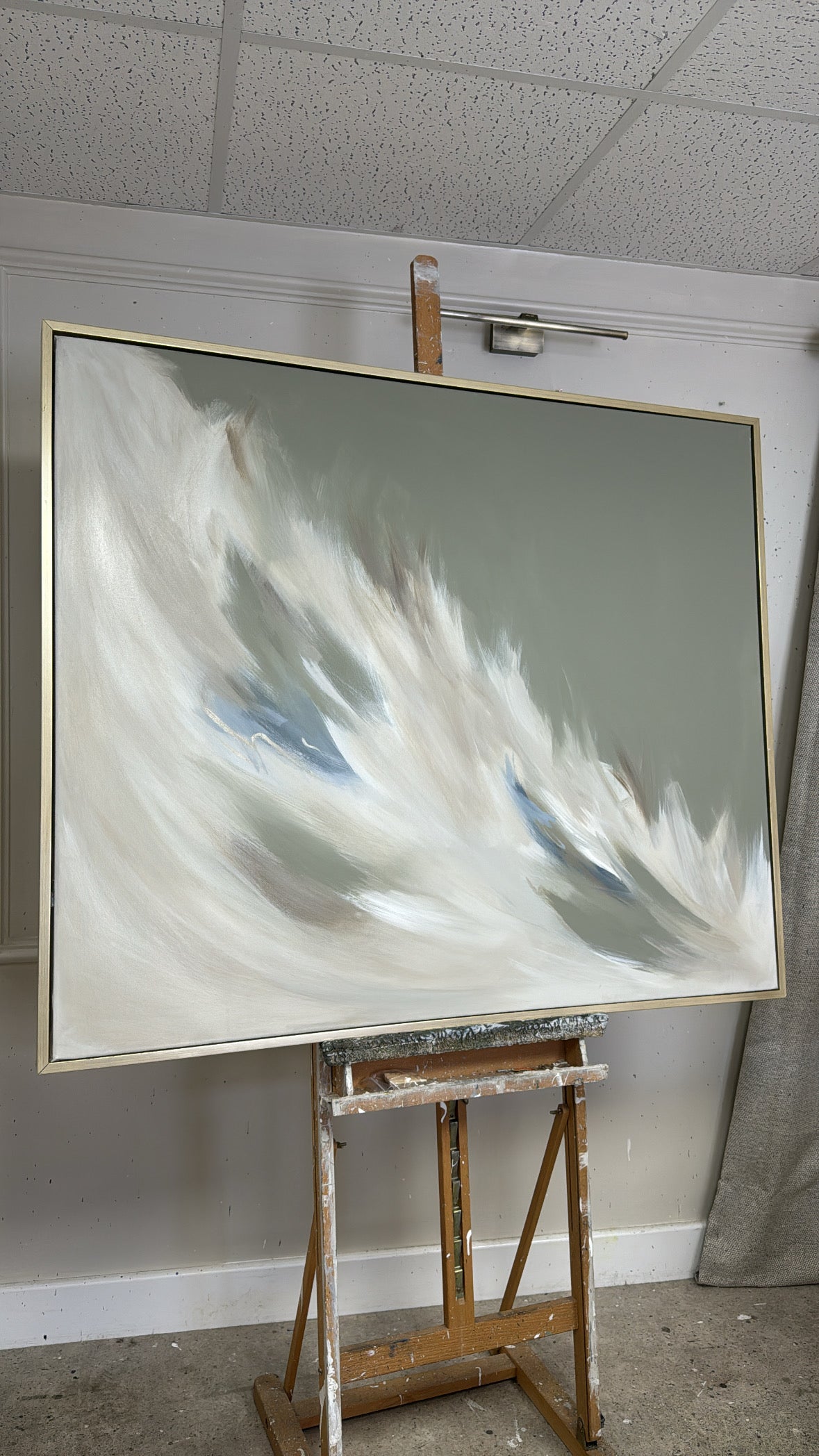 "Pistachio ll" Original artwork on canvas 100x120cm