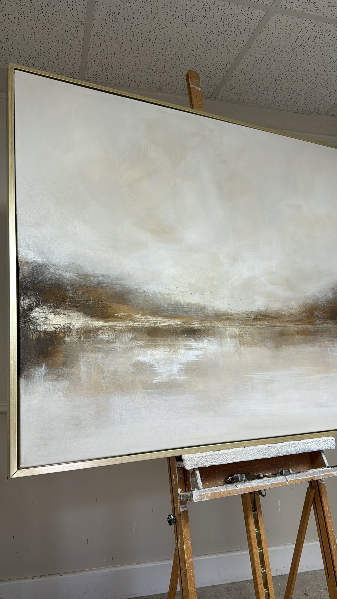 “Rising" Original Artwork On Canvas 120x100cm