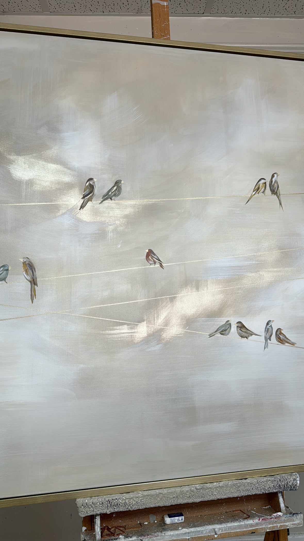 “Shared Skies" Original Artwork On Canvas 100x120cm