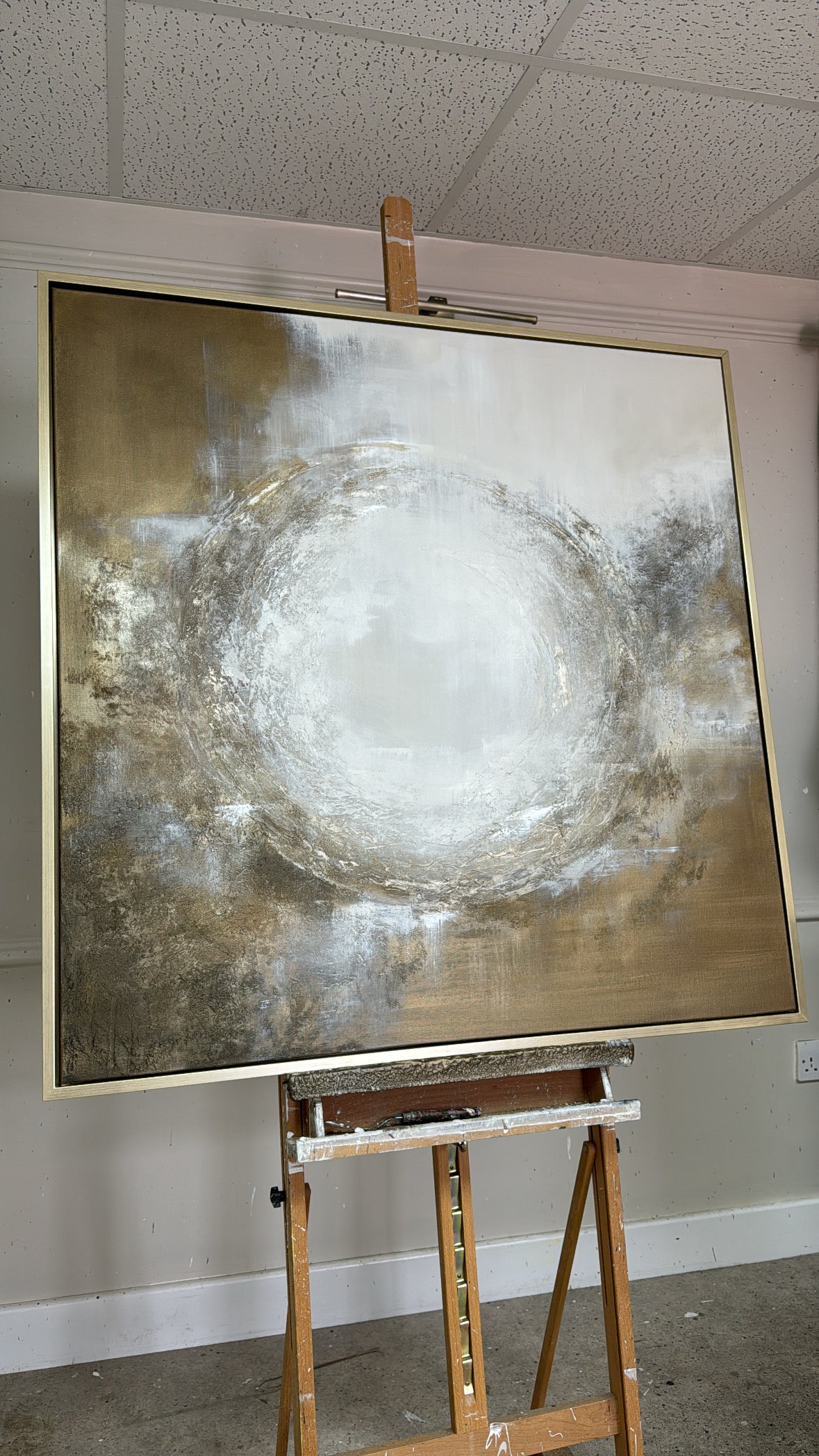 “What You Seek Is Seeking You " Original Artwork On Canvas 100x100cm