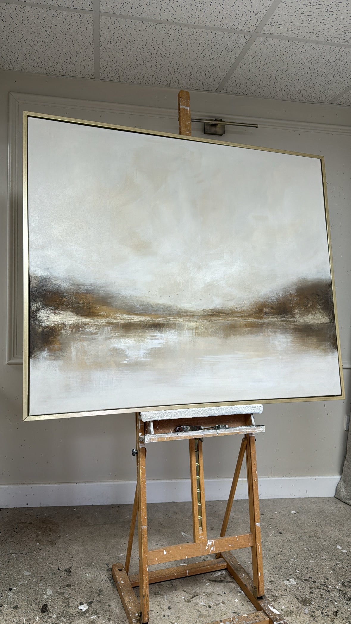 “Rising" Original Artwork On Canvas 120x100cm