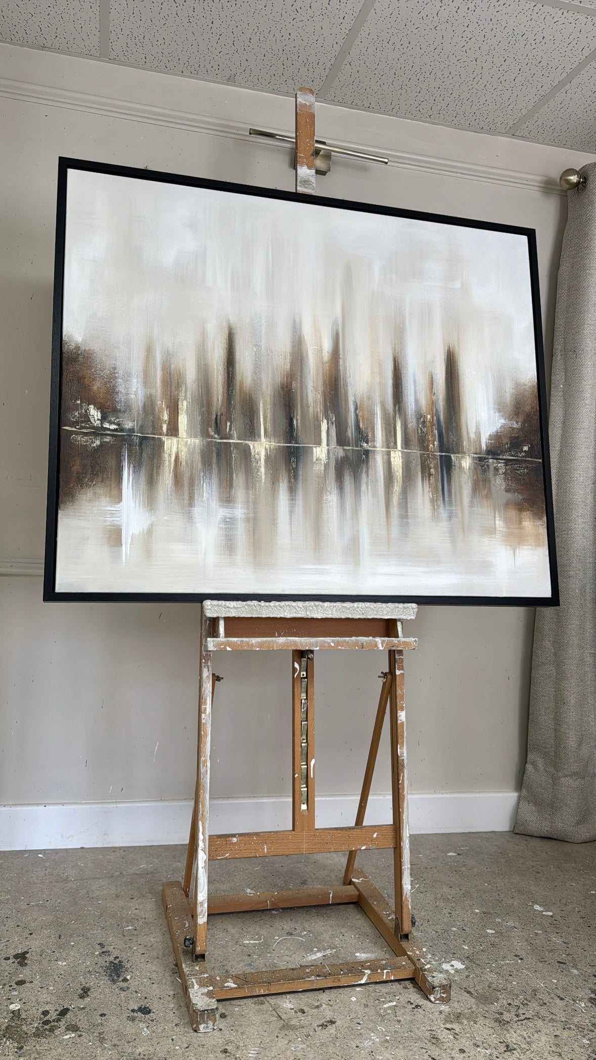 'Down Town' Original Artwork On Canvas - As Seen