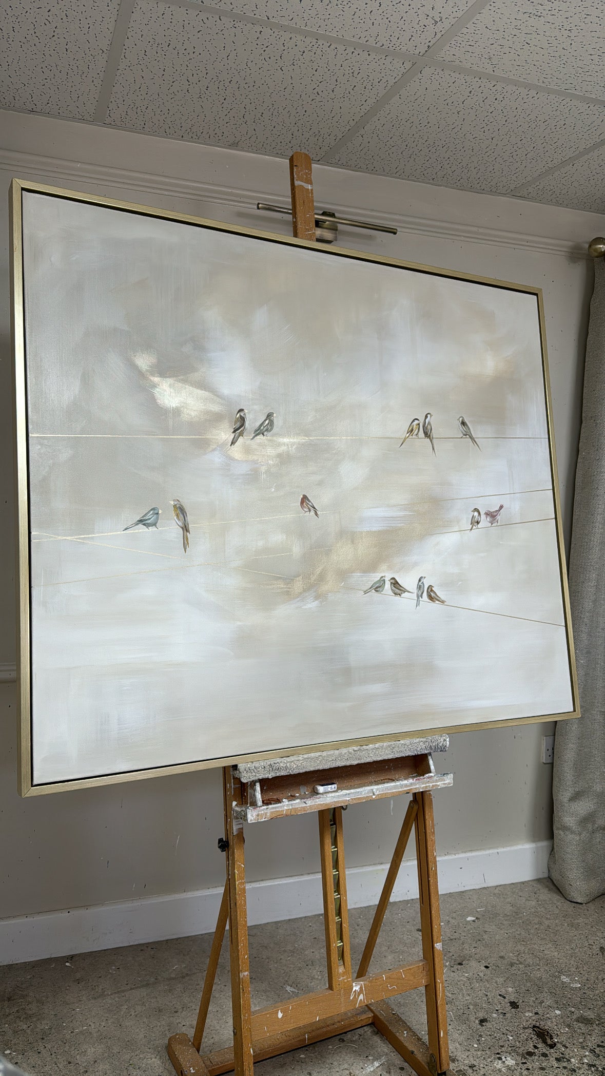 “Shared Skies" Original Artwork On Canvas 100x120cm