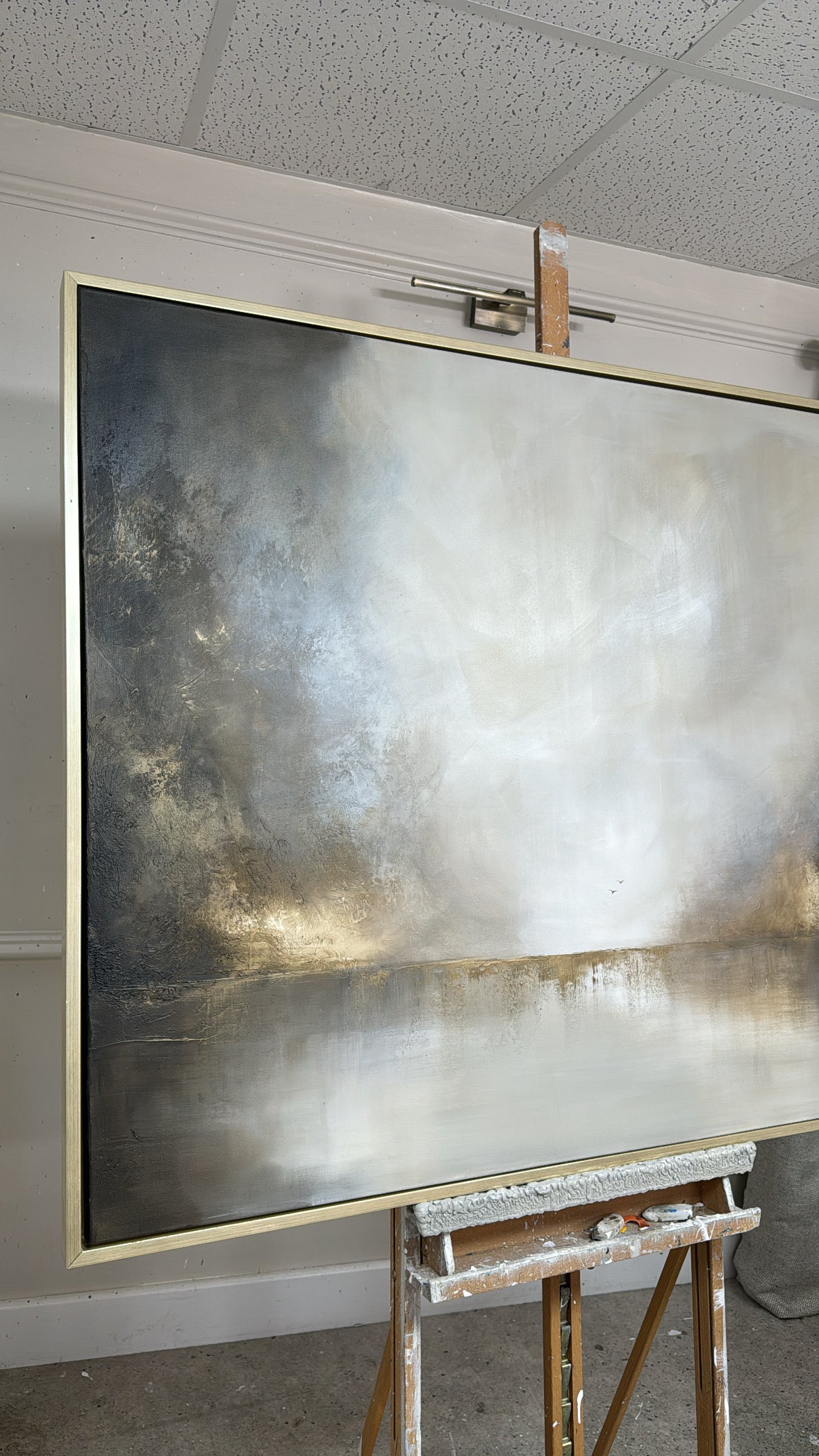“Even In Darkness There Is Light ll" Original Artwork On Canvas 100x120cm