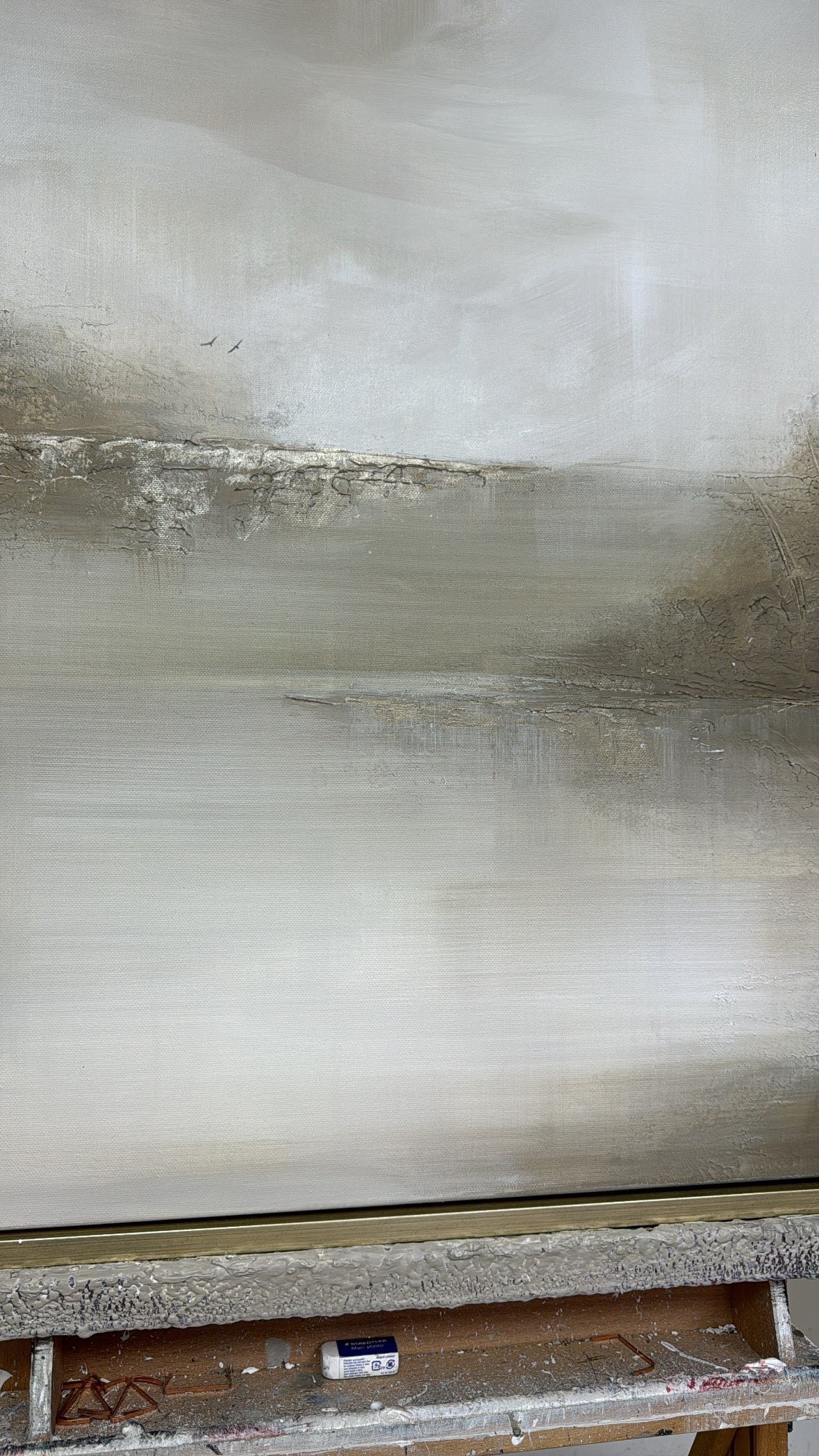 “The Quiet Between" Original Artwork On Canvas 100x100cm