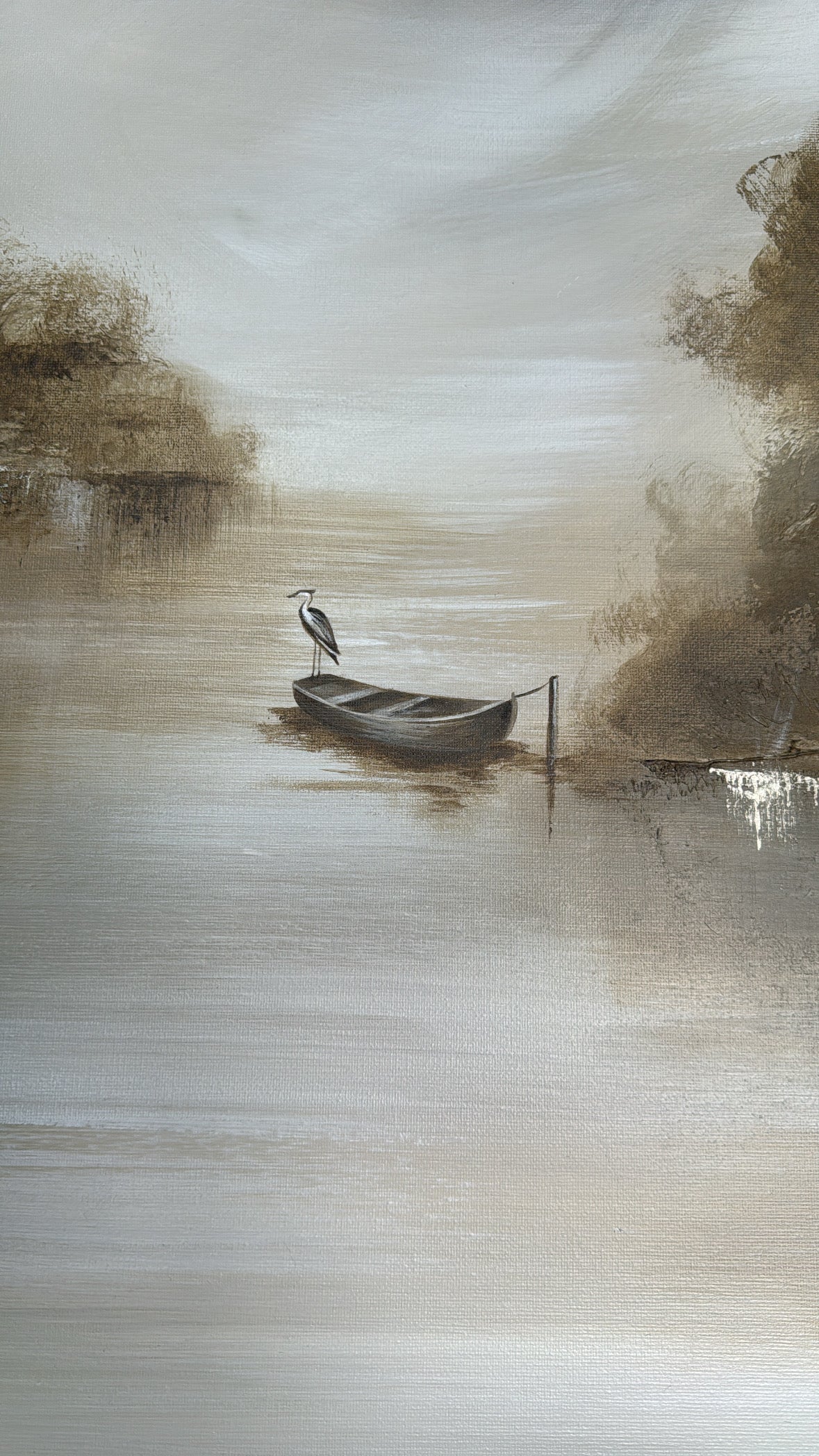 "Patience Is a Virtue - The Triptych" Original Artwork On Canvas 91x61cm per piece