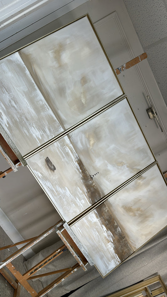 "I Will Leave The Light On - The Triptych" Original Artwork On Canvas 91x61cm per piece