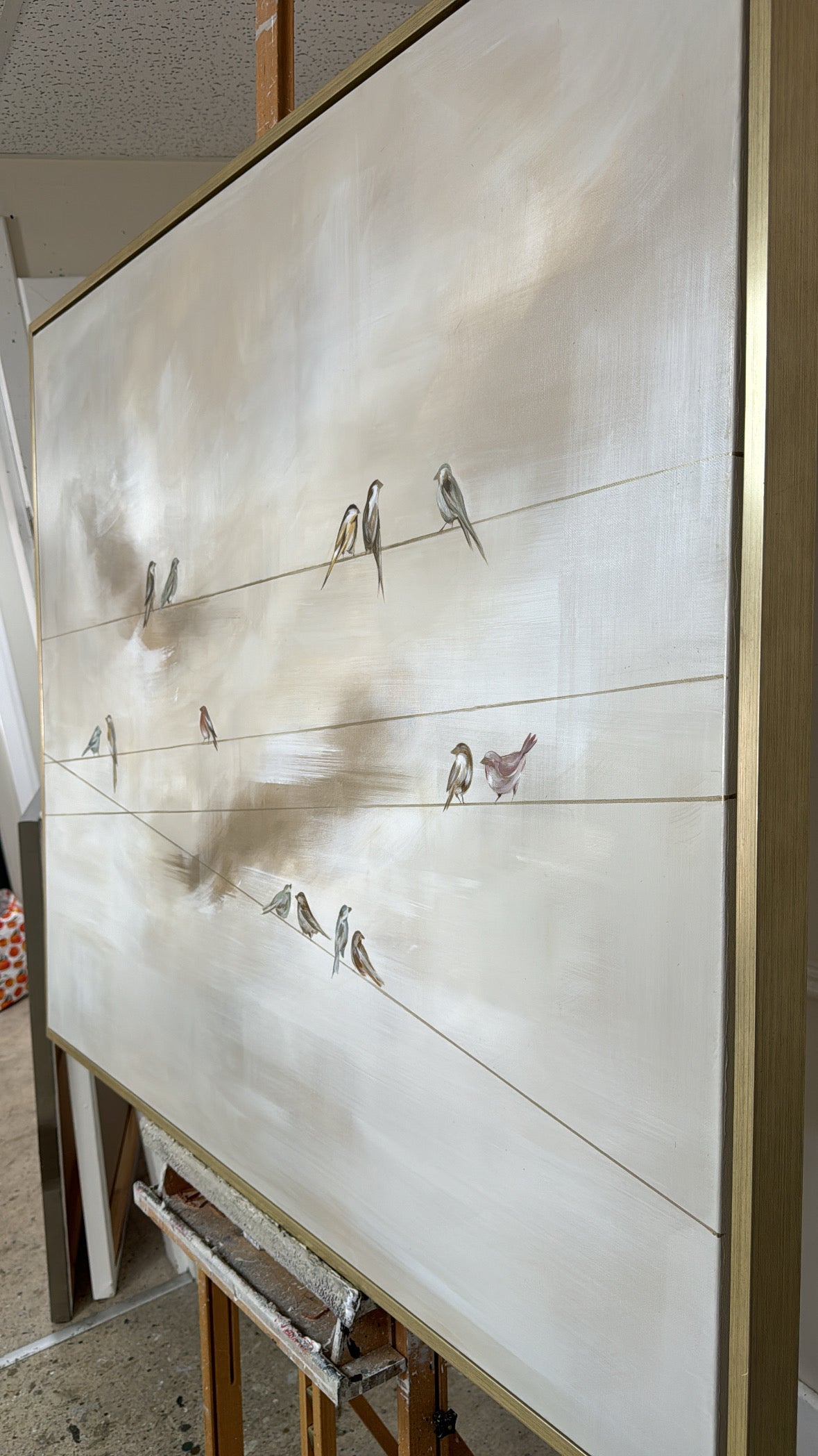 “Shared Skies" Original Artwork On Canvas 100x120cm