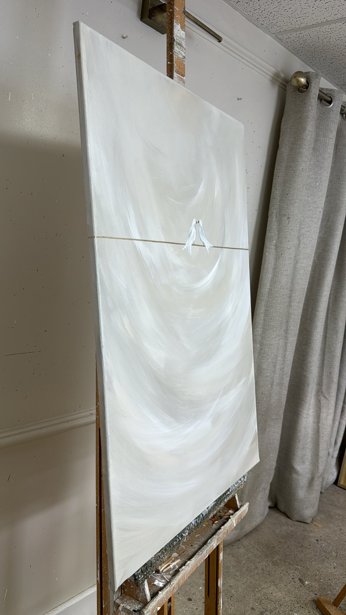 'Dove Song' Original artwork on canvas 61x91cm