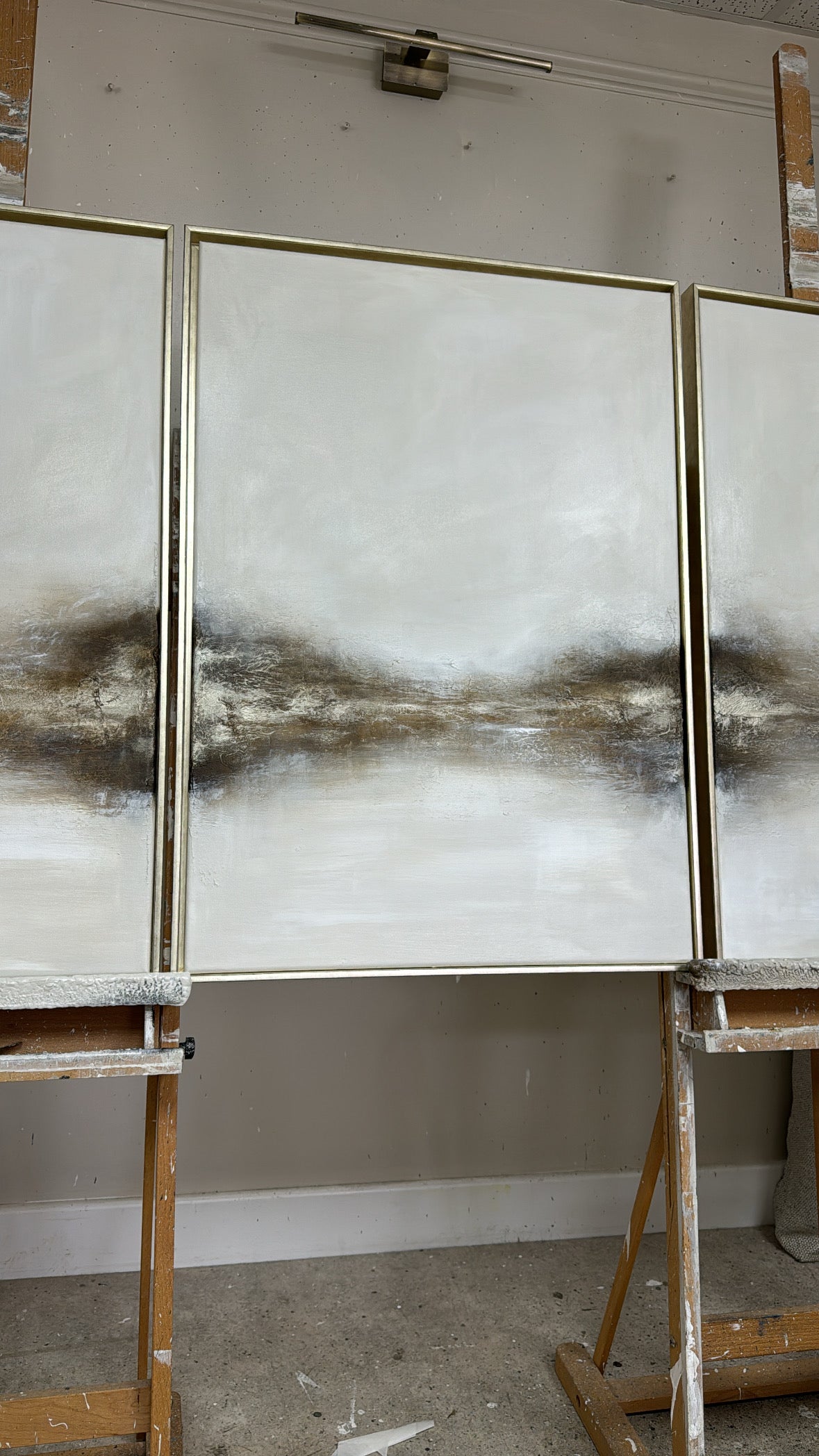 "Mapel - The Triptych" Original Artwork On Canvas 60x84cm per piece