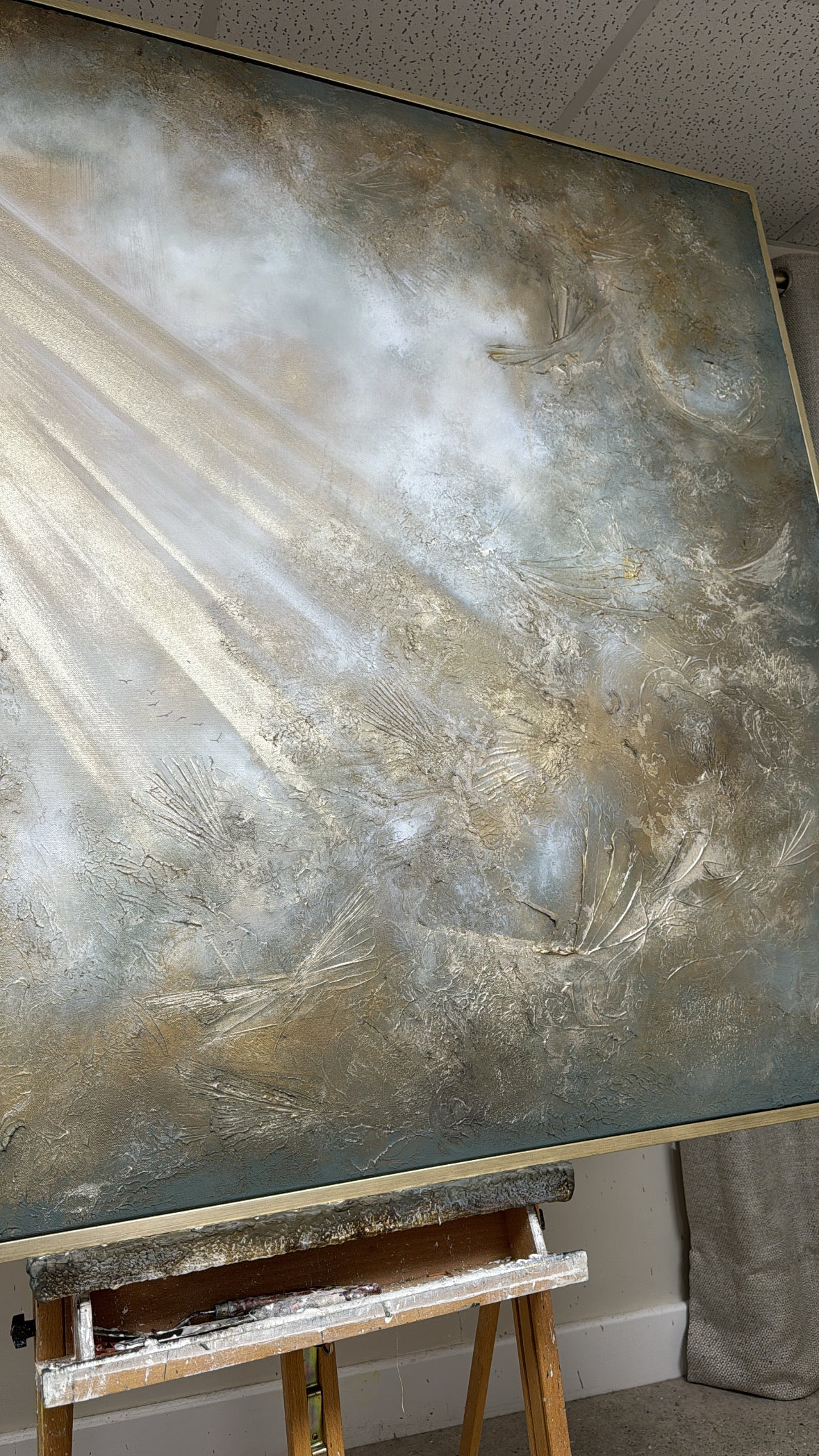 “Realm VII - The Ascent" Original Artwork On Canvas 120x150cm