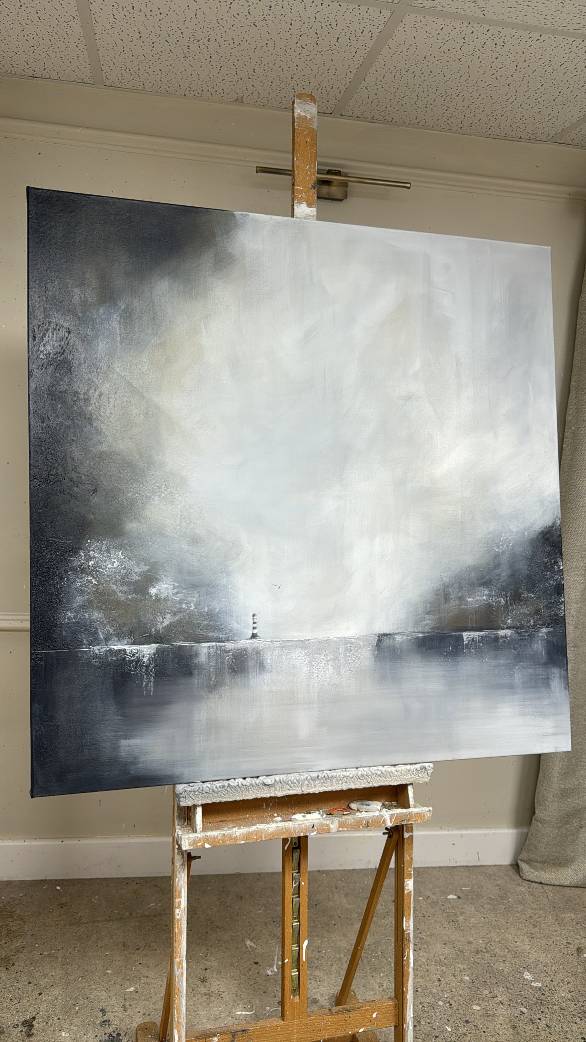 “Guiding Light" Original Artwork On Canvas 100x100cm