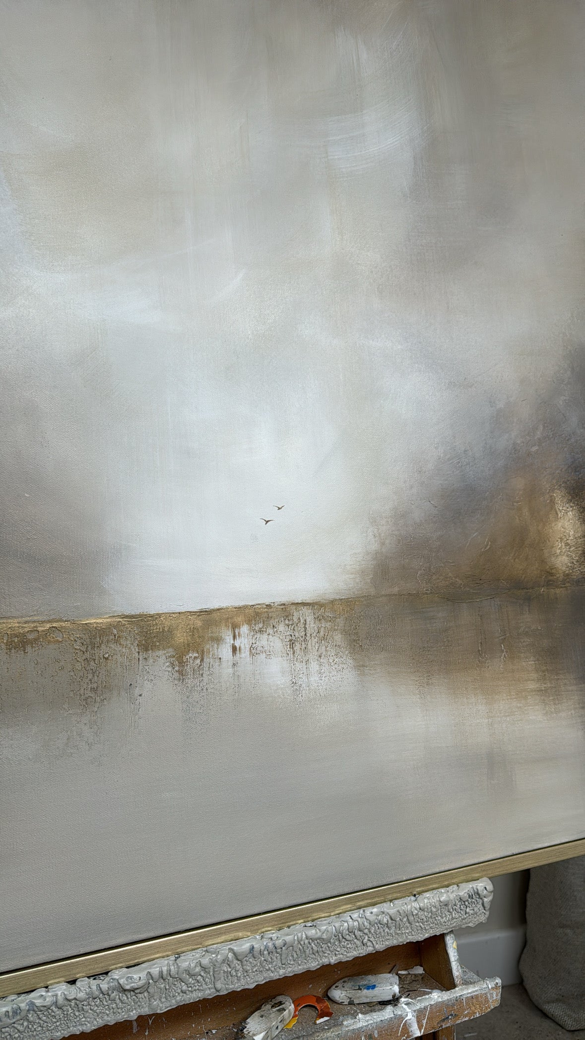 “Even In Darkness There Is Light ll" Original Artwork On Canvas 100x120cm