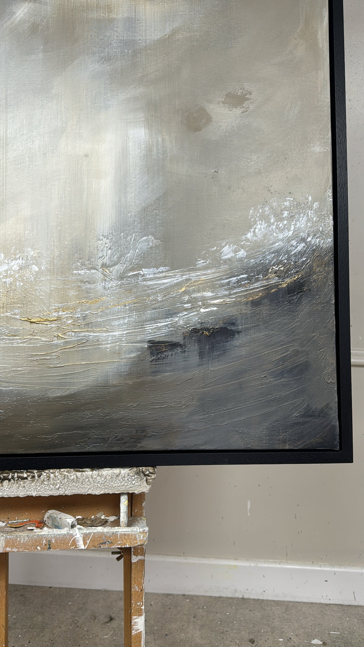 “Dance With The Waves ll" Original Artwork On Canvas 100x100cm