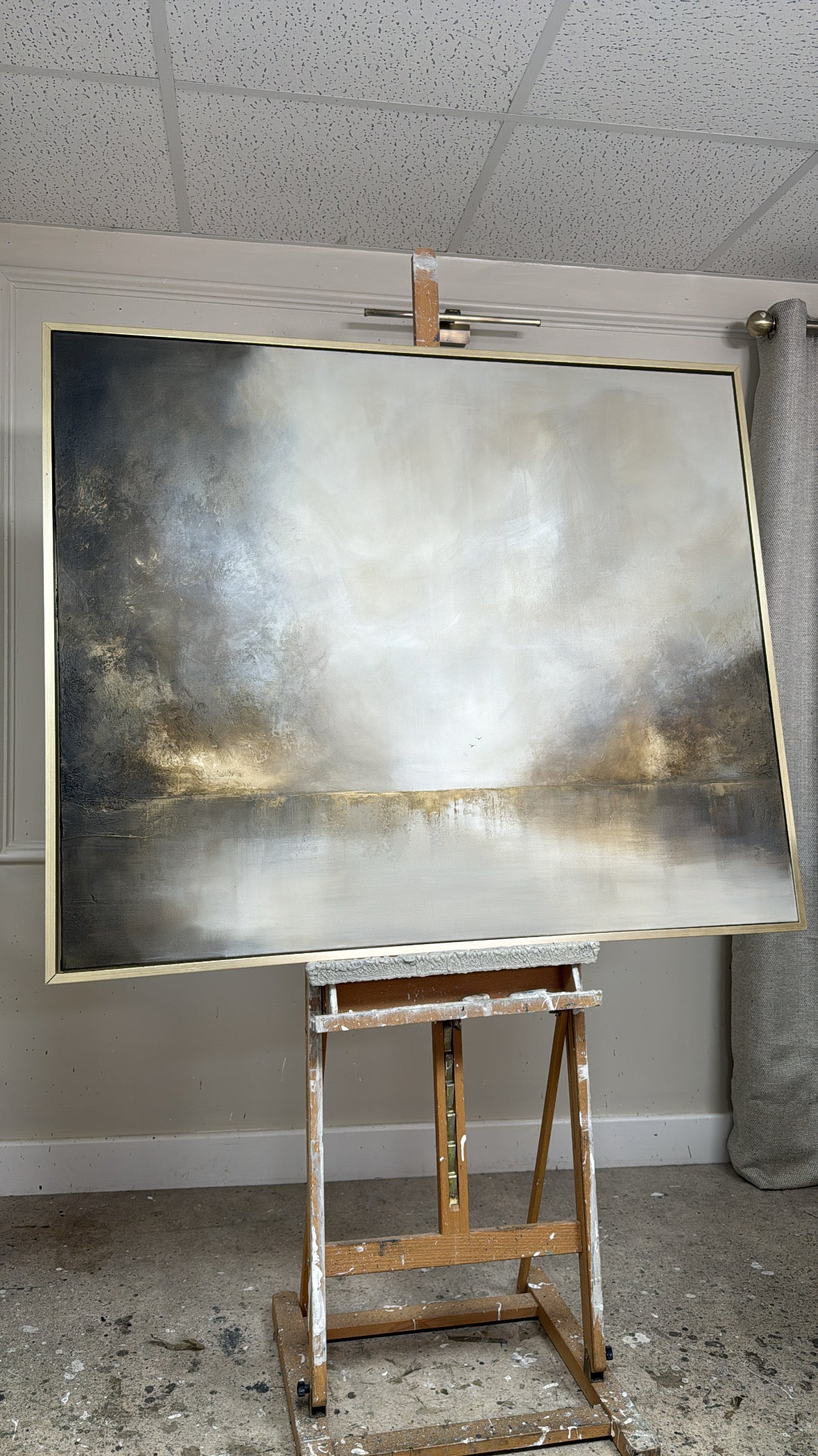 “Even In Darkness There Is Light ll" Original Artwork On Canvas 100x120cm