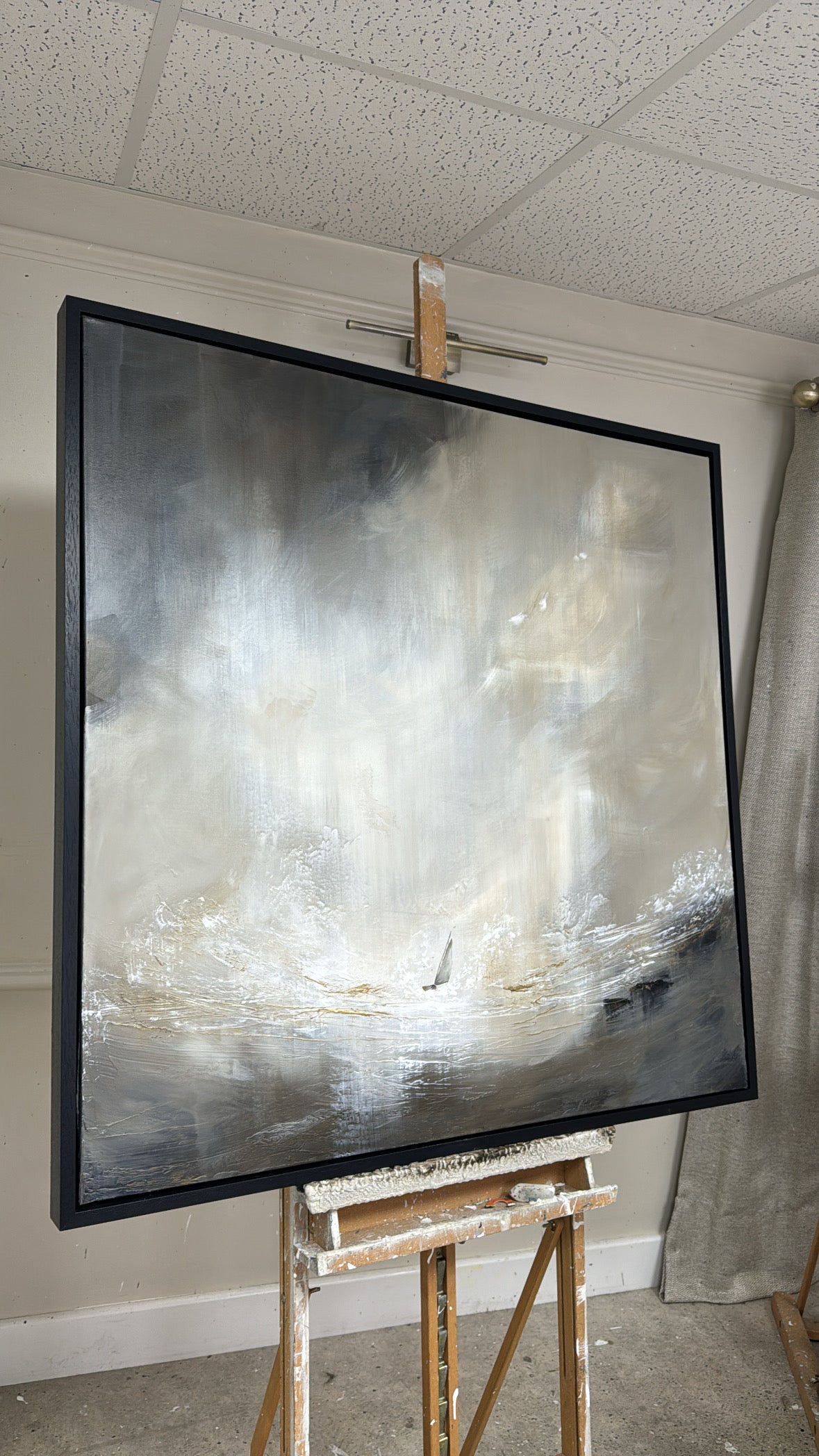 “Dance With The Waves ll" Original Artwork On Canvas 100x100cm