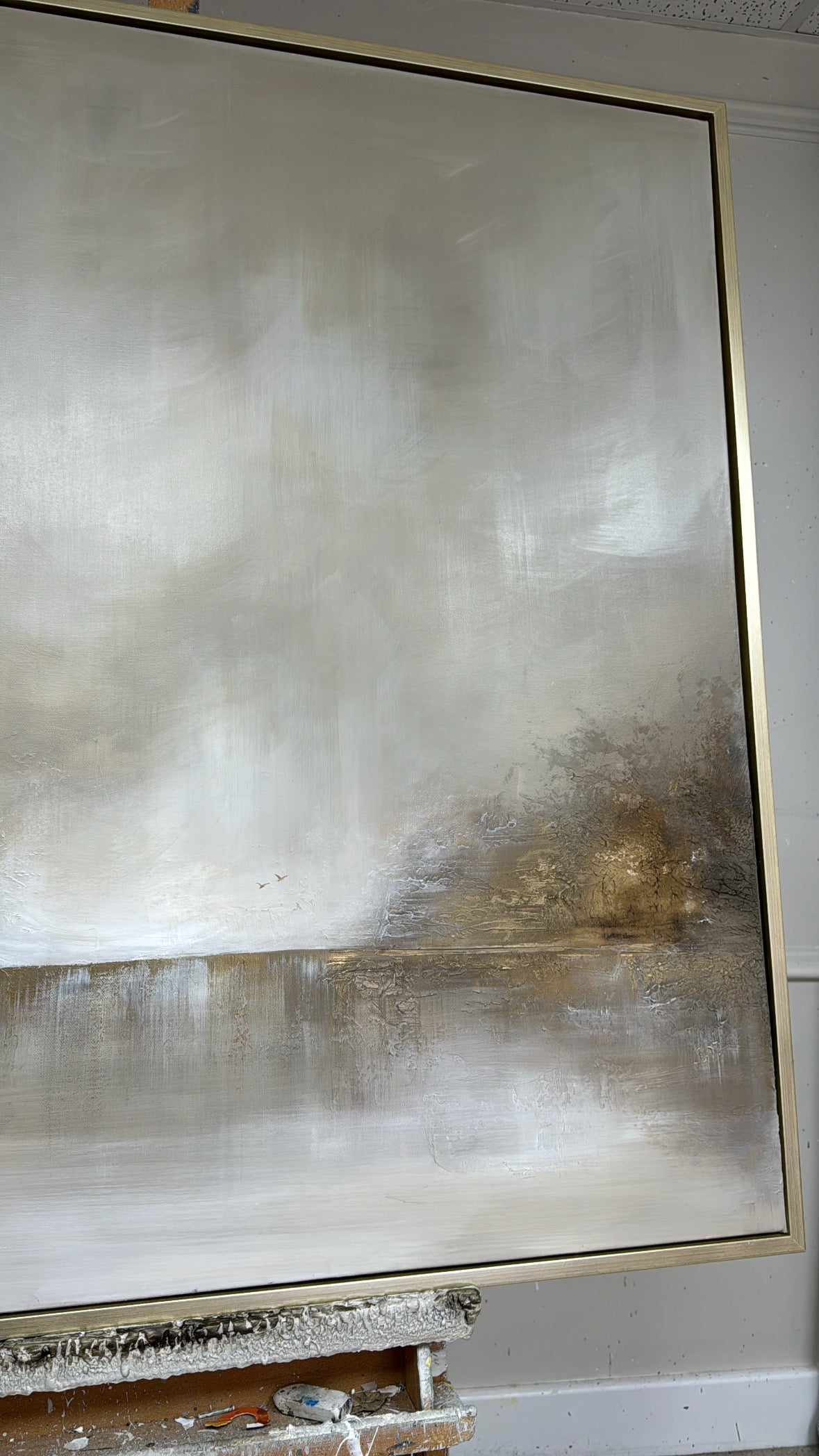 “Even In Darkness There Is Light" Original Artwork On Canvas 100x100cm