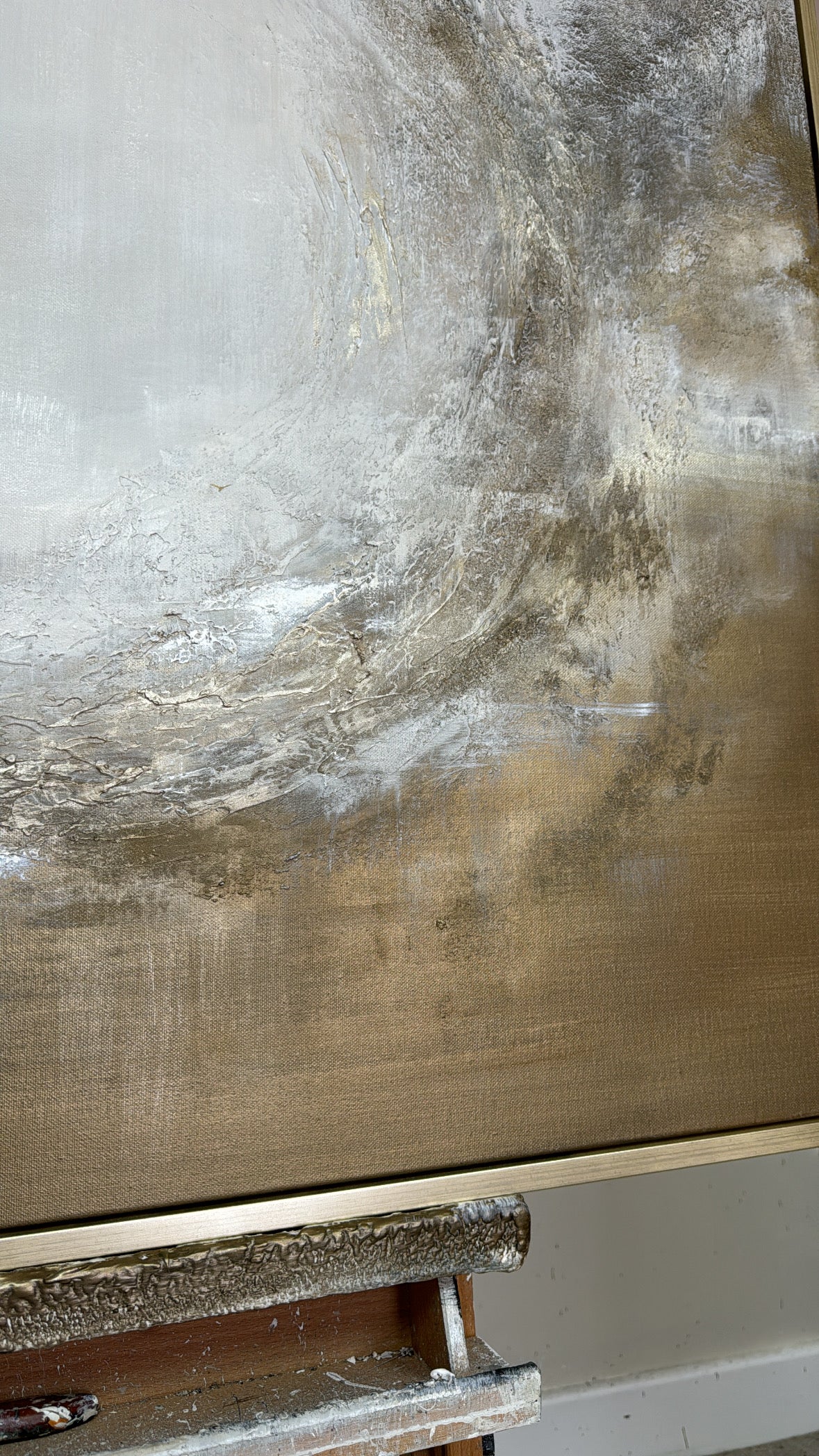“What You Seek Is Seeking You " Original Artwork On Canvas 100x100cm