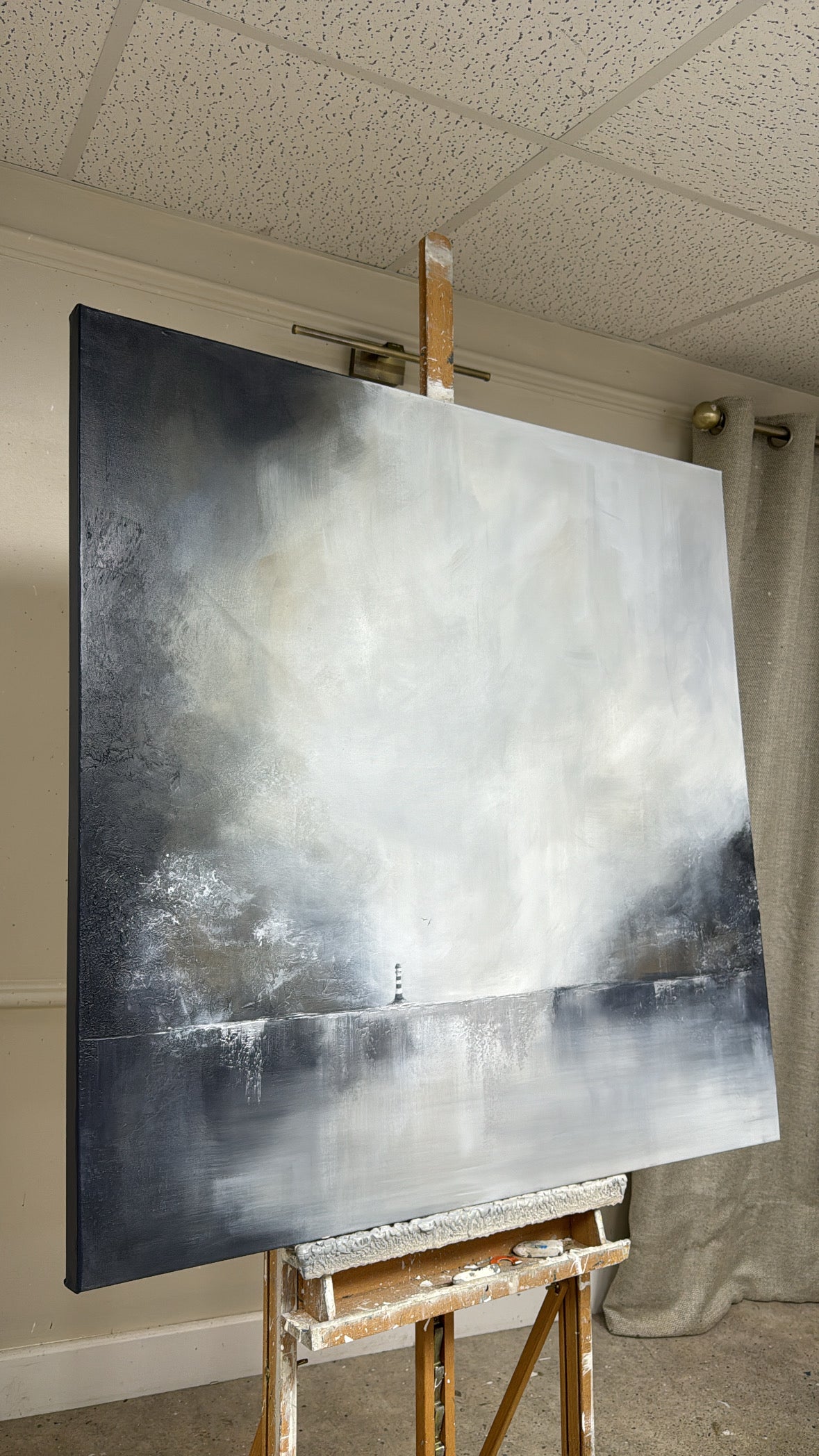 “Guiding Light" Original Artwork On Canvas 100x100cm