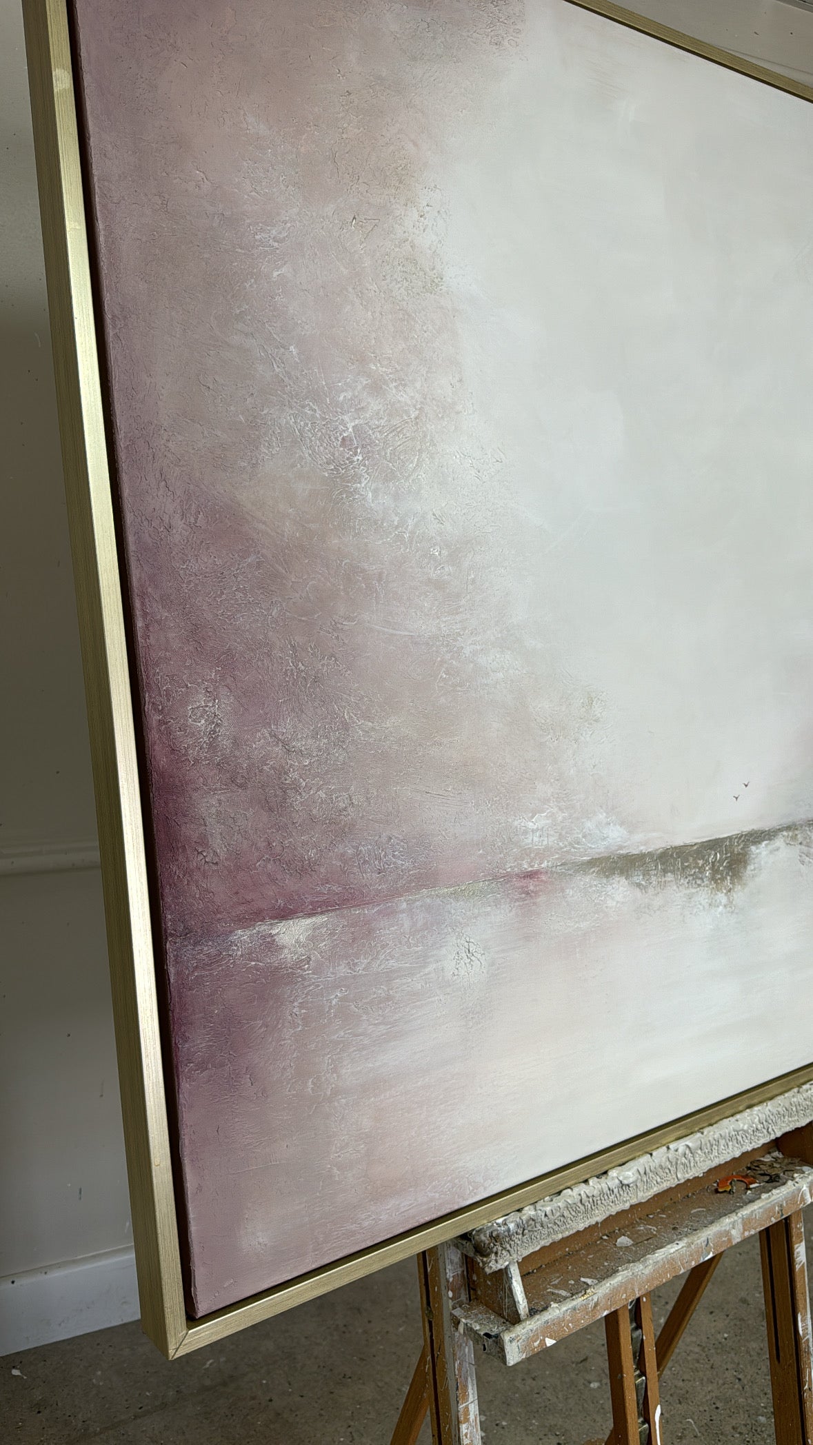 “Arrossire" Original Artwork On Canvas 100x100cm