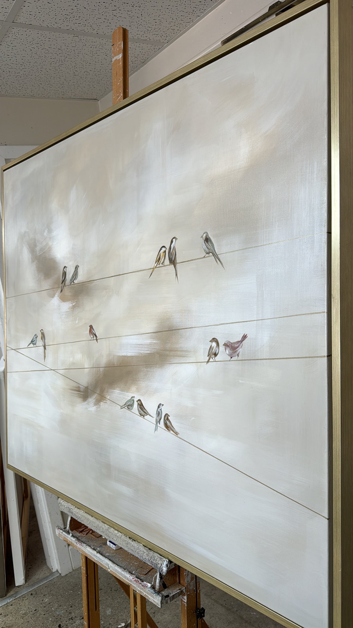 “Shared Skies" Original Artwork On Canvas 100x120cm